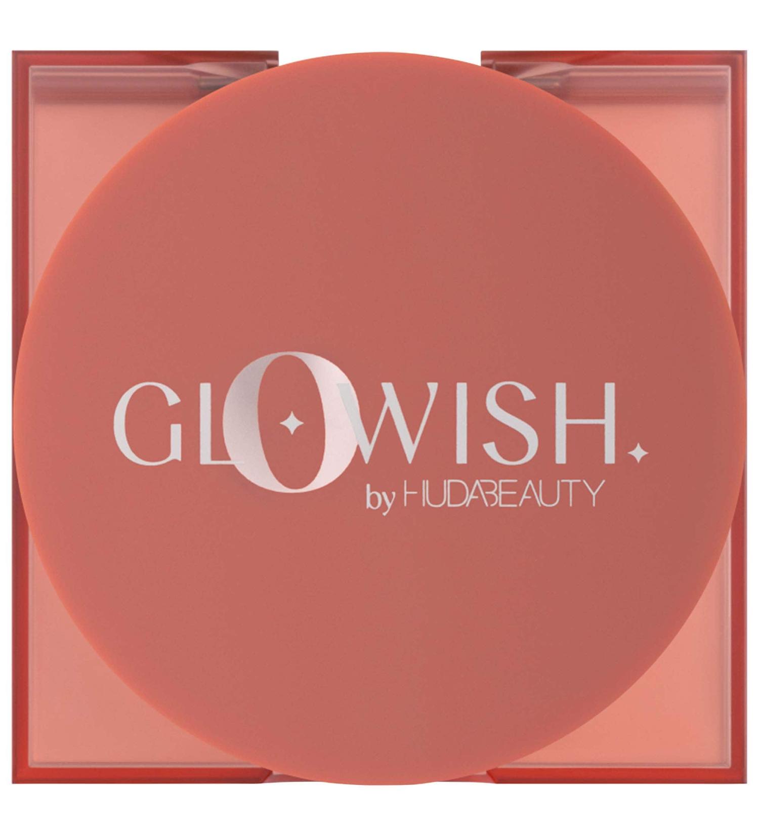 Shop HUDA BEAUTY GloWish Cheeky Vegan Soft Glow Powder Blush - 0.08 oz / 2.5 g Sassy Saffron - warm orangey nude Online - Best Price & International Shipping - Buy Online on GoSupps.com