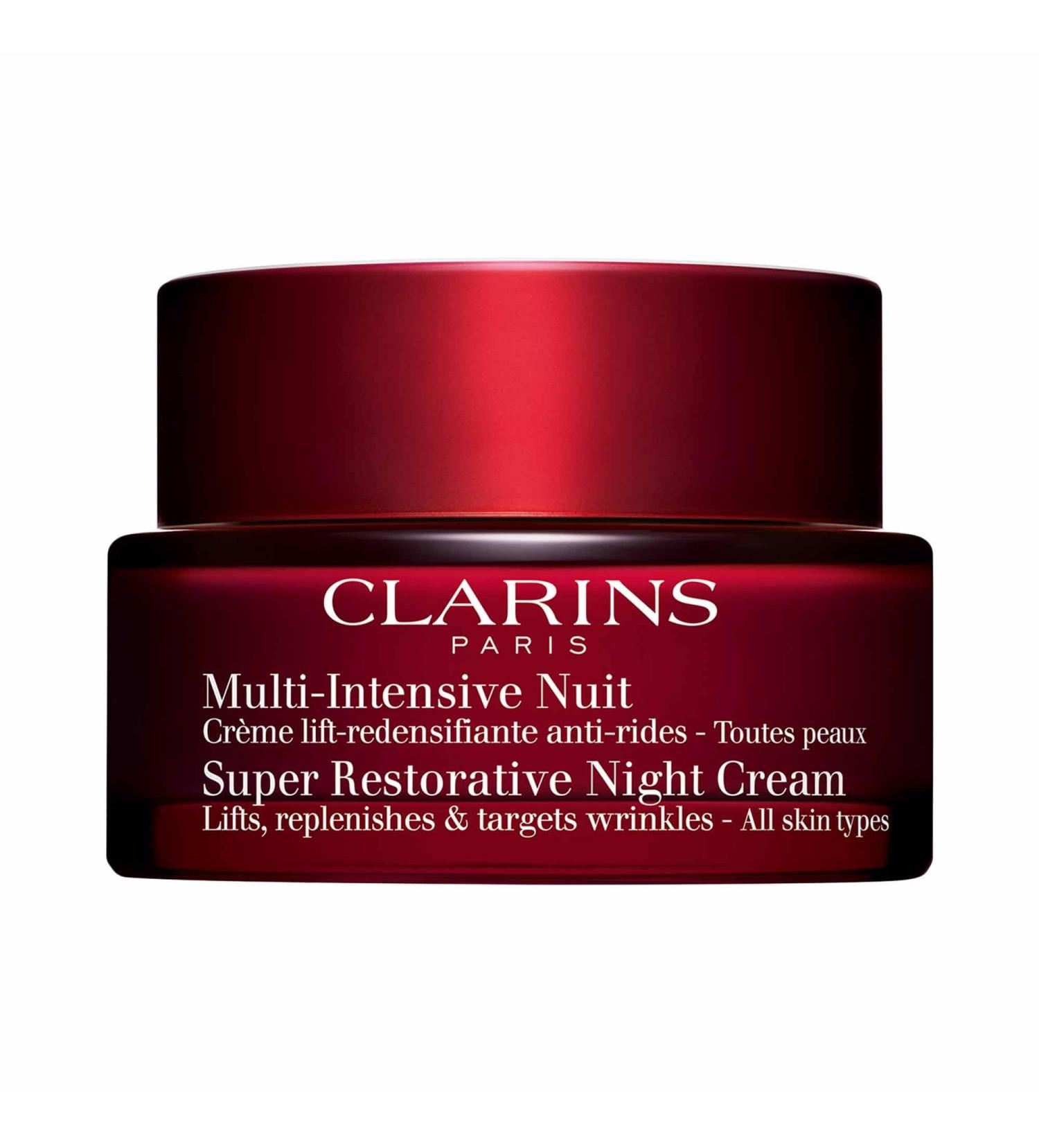 Shop Clarins Super Restorative Anti-Aging Night Moisturizer - 1.7 oz / 50 mL Online - Best Price & International Shipping - Buy Online on GoSupps.com