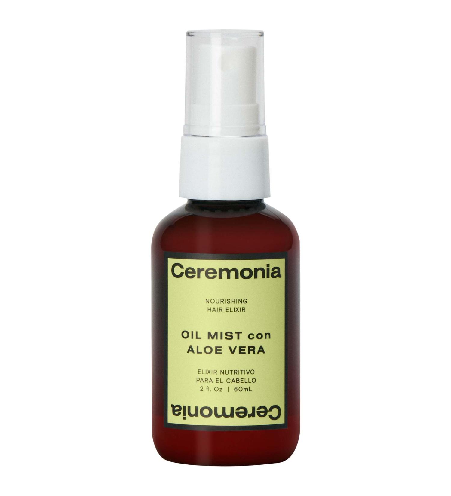 Shop Ceremonia Hair Oil Mist con Aloe Vera - 2 oz / 60 mL Online - Best Price & International Shipping - Buy Online on GoSupps.com