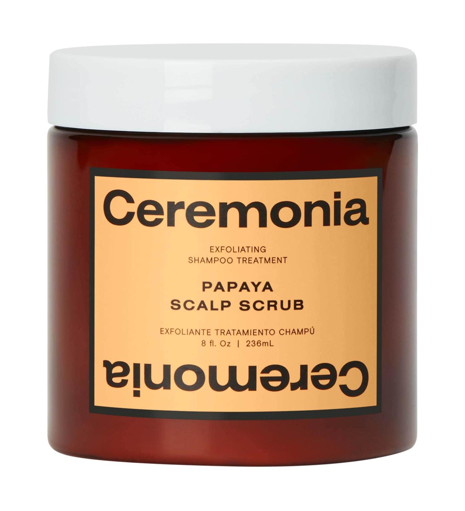Shop Ceremonia Papaya Scalp Scrub Shampoo - 8 oz / 236 mL Online - Best Price & International Shipping - Buy Online on GoSupps.com