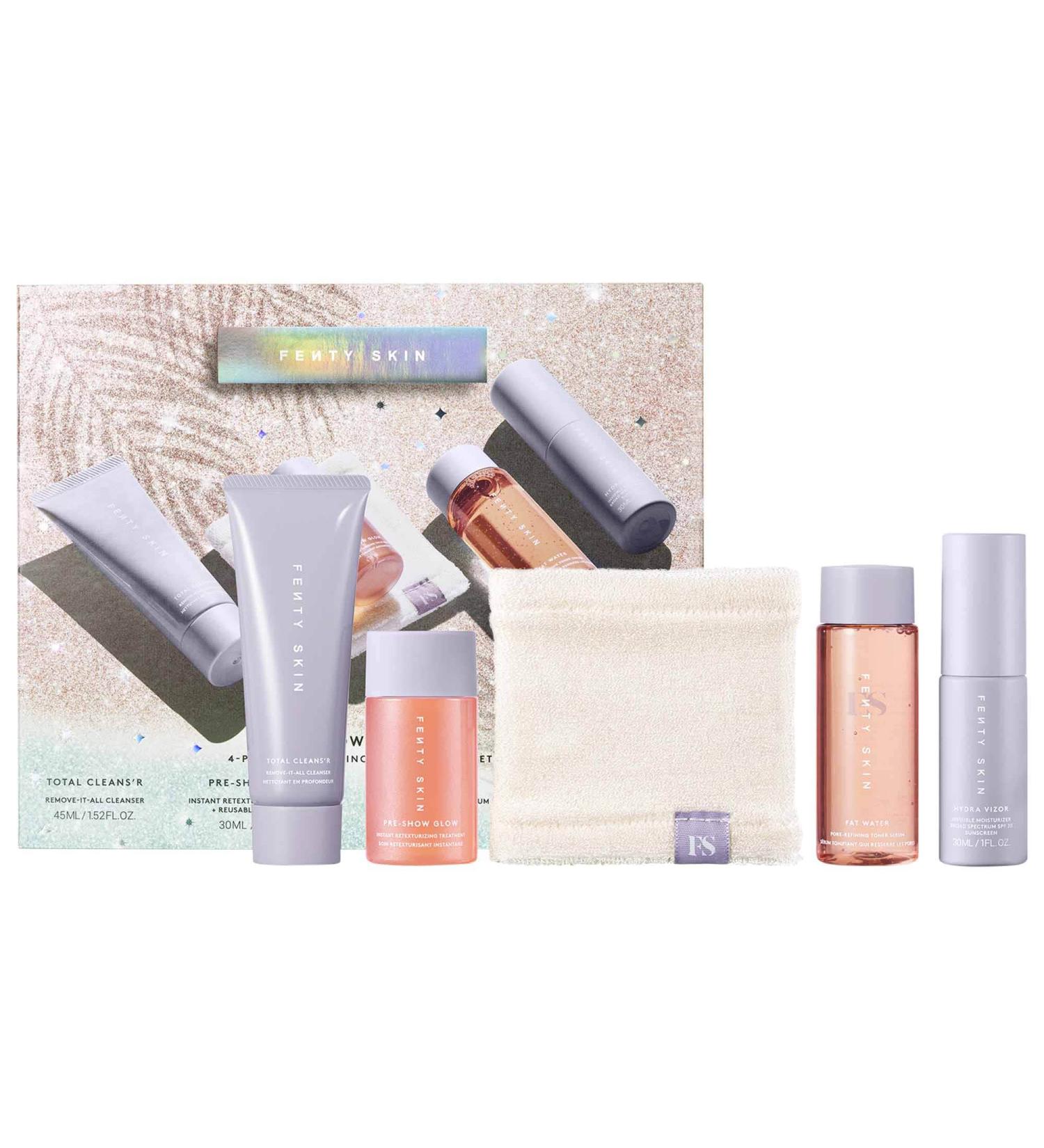 Shop Fenty Skin The Glow Around 4-Piece Travel Skincare Essentials Set Online - Best Price & International Shipping - Buy Online on GoSupps.com
