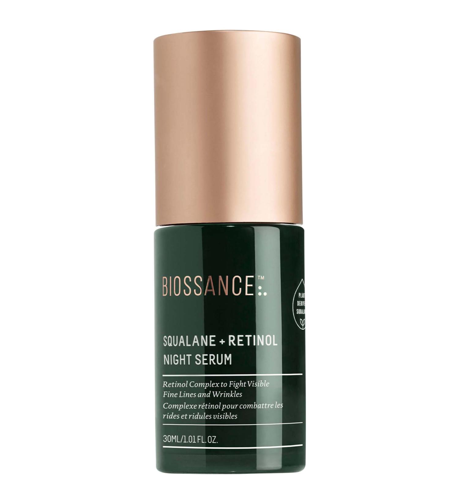 Shop Biossance Squalane + Retinol Night Serum - 1 oz / 30 mL Online - Best Price & International Shipping - Buy Online on GoSupps.com