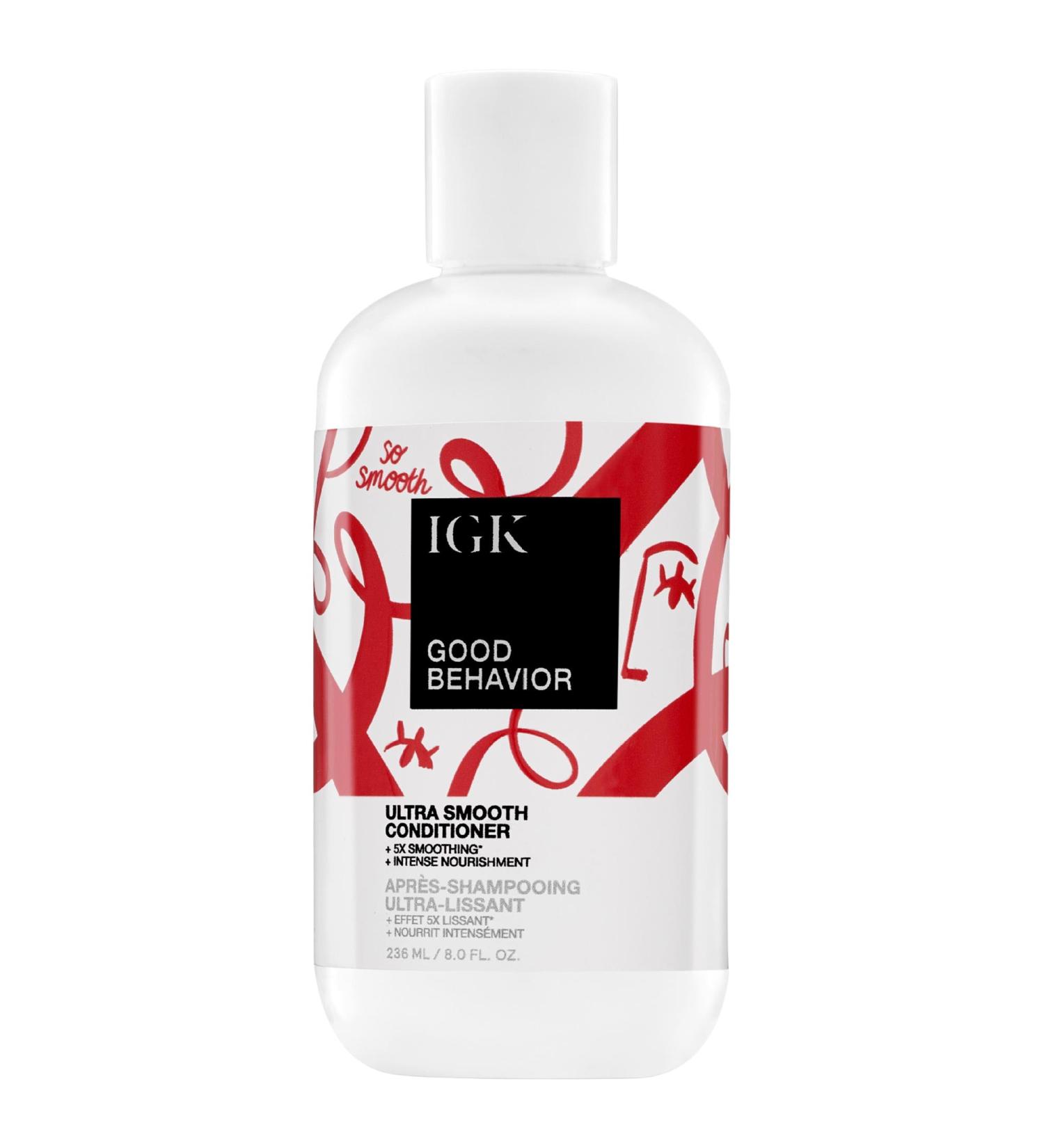 Shop IGK Good Behavior Ultra Smooth Conditioner - 8 oz / 236 mL Online - Best Price & International Shipping - Buy Online on GoSupps.com