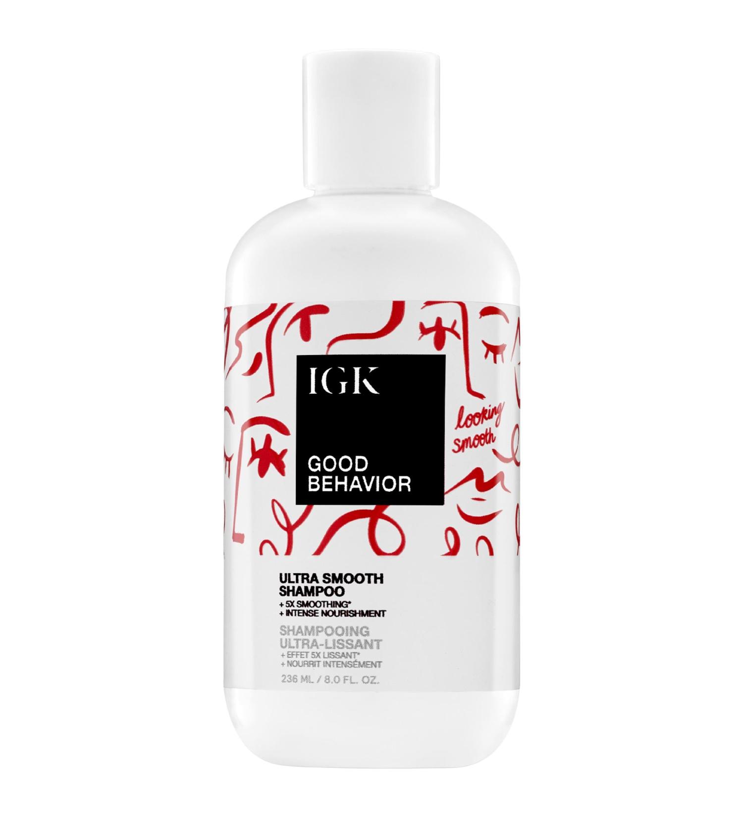 Shop IGK Good Behavior Ultra Smooth Shampoo - 8 oz / 236 mL Online - Best Price & International Shipping - Buy Online on GoSupps.com