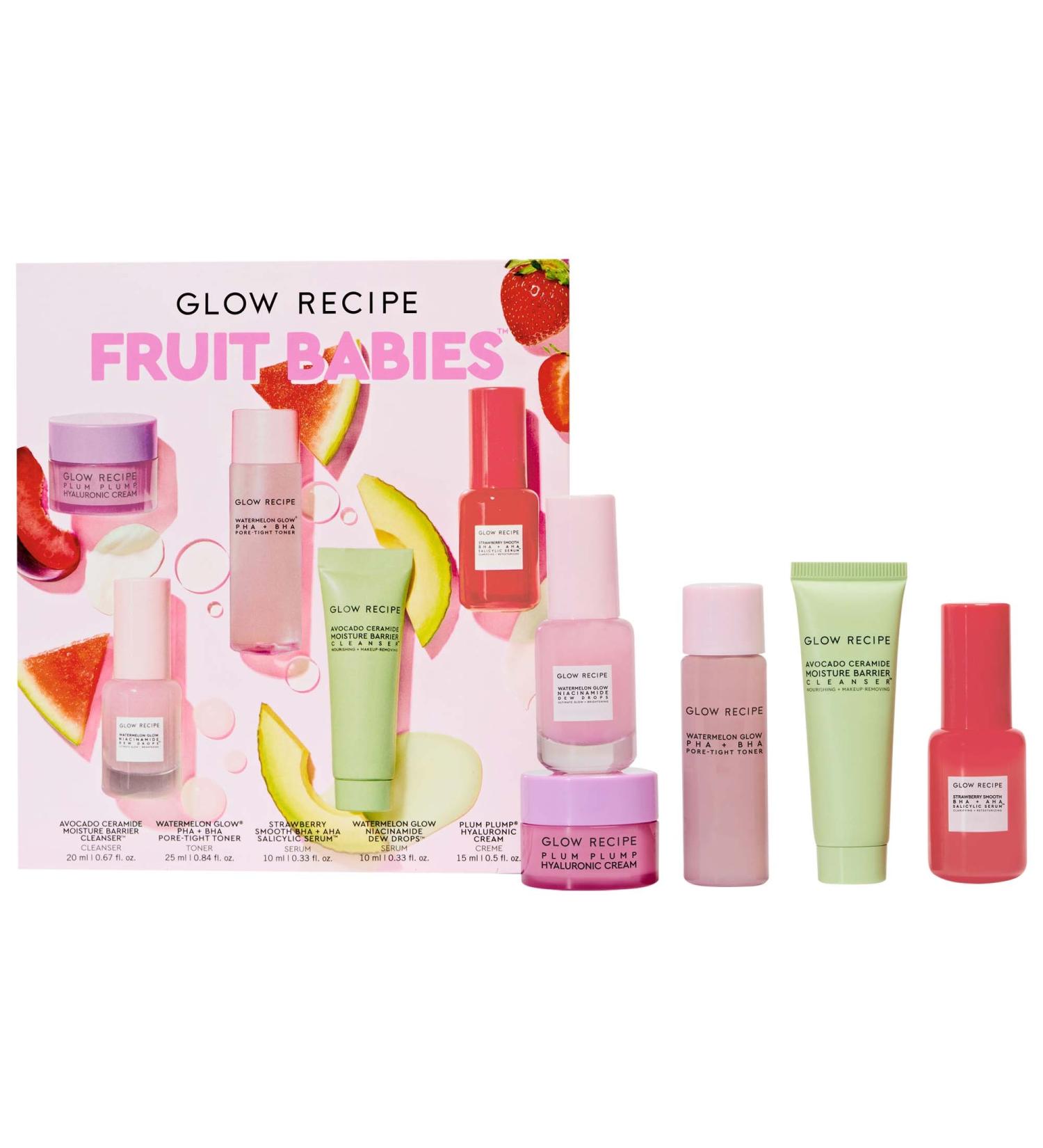 Shop Glow Recipe Fruit Babies Bestsellers Kit - Standard size Online - Best Price & International Shipping - Buy Online on GoSupps.com