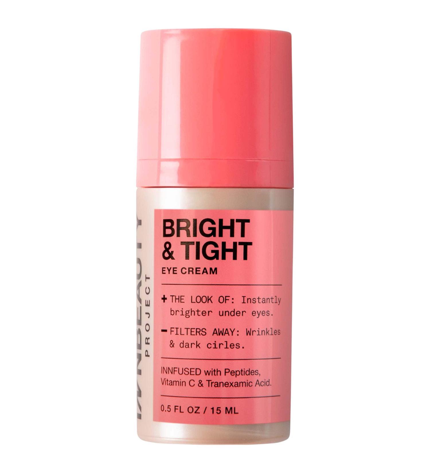 Shop iNNBEAUTY PROJECT Bright & Tight Dark Circle Firming Eye Cream with Vitamin C & Peptides - 0.5 oz / 15 mL Online - Best Price & International Shipping - Buy Online on GoSupps.com