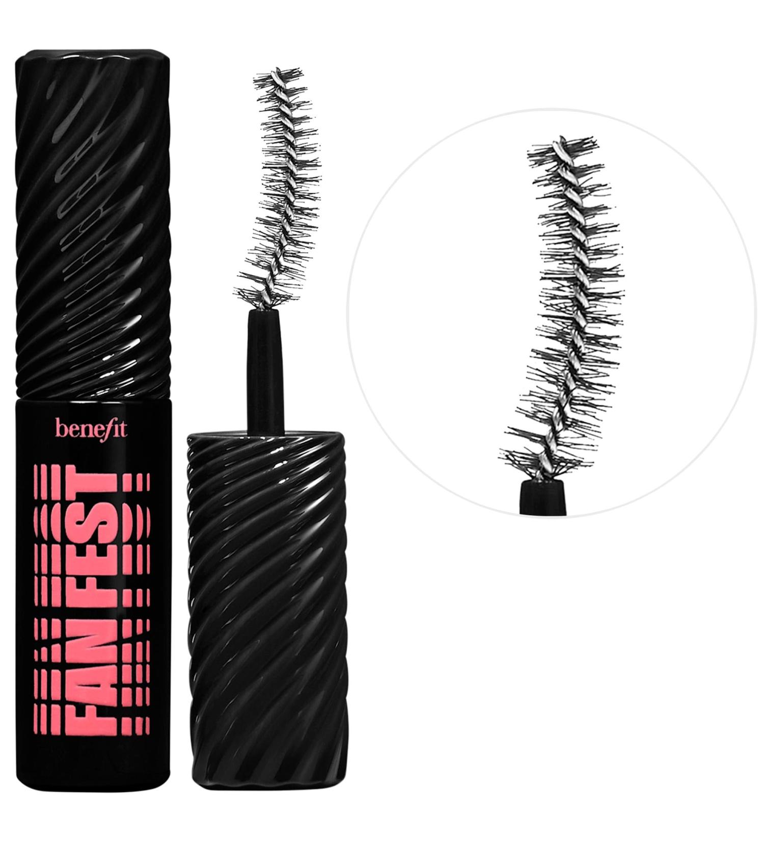 Shop Benefit Cosmetics Mini Fan Fest Fanning & Volumizing Mascara - 0.14 oz / 4 g Hyper Black Online - Best Price & International Shipping - Buy Online on GoSupps.com