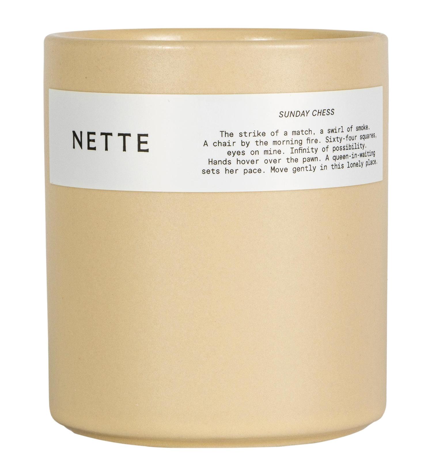 Shop Nette Sunday Chess Candle - 11 oz / 312 g 2 wick candle Online - Best Price & International Shipping - Buy Online on GoSupps.com