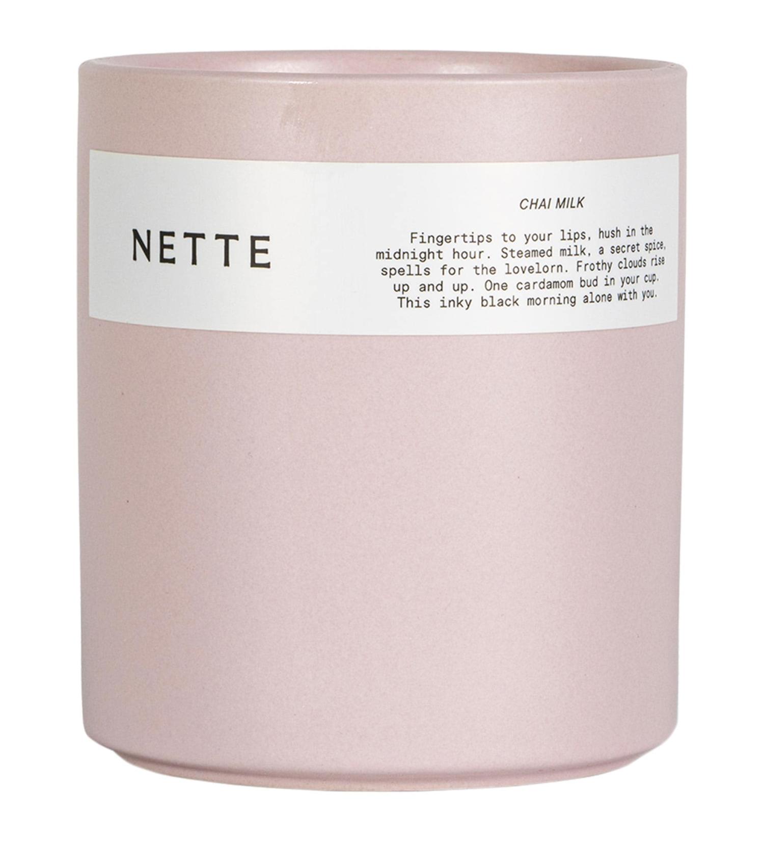 Shop Nette Chai Milk Candle - 11 oz / 312 g 2 wick candle Online - Best Price & International Shipping - Buy Online on GoSupps.com