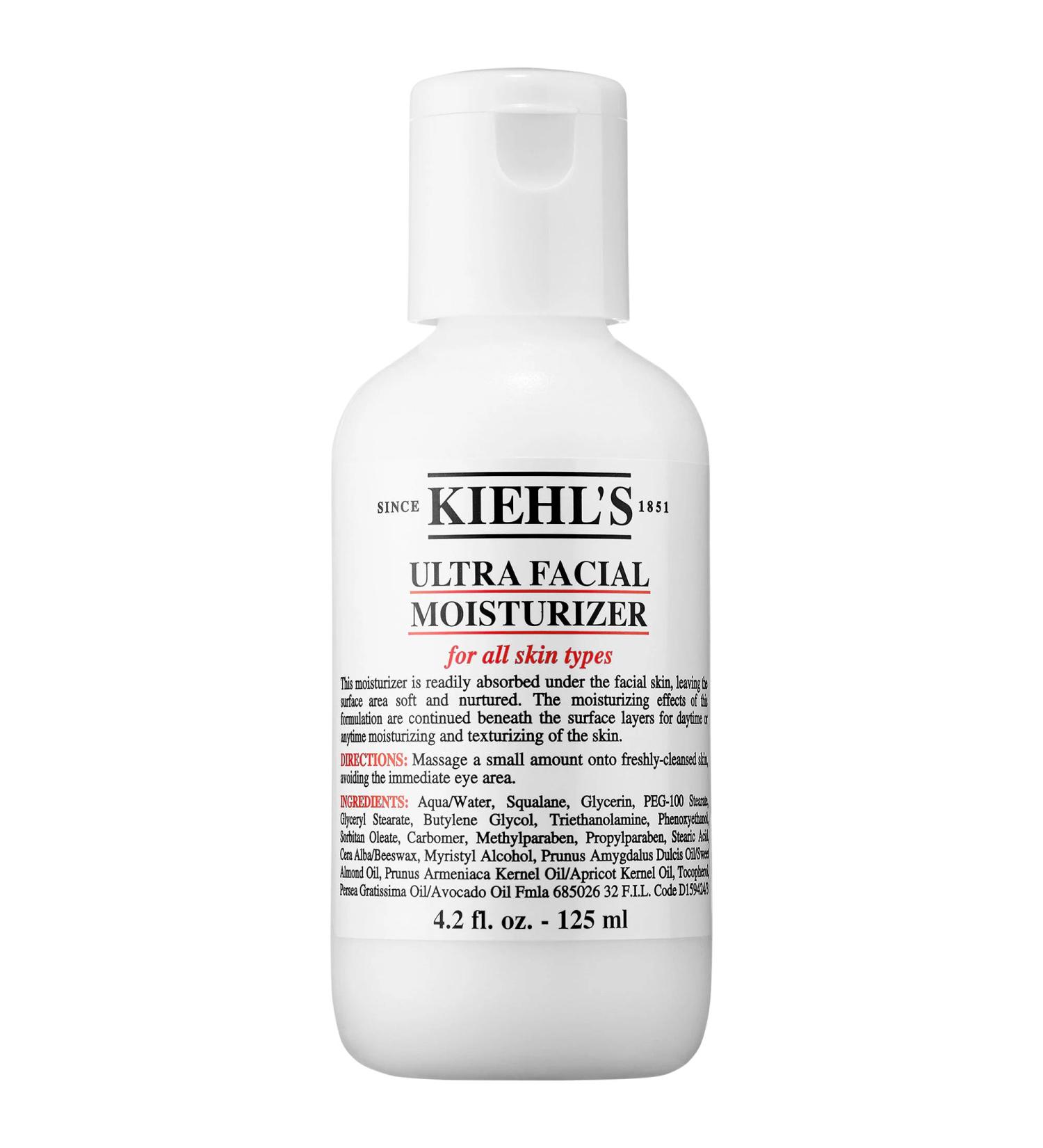 Kiehl's Since 1851 Ultra Facial Moisturizer - 4.2 oz / 125 mL