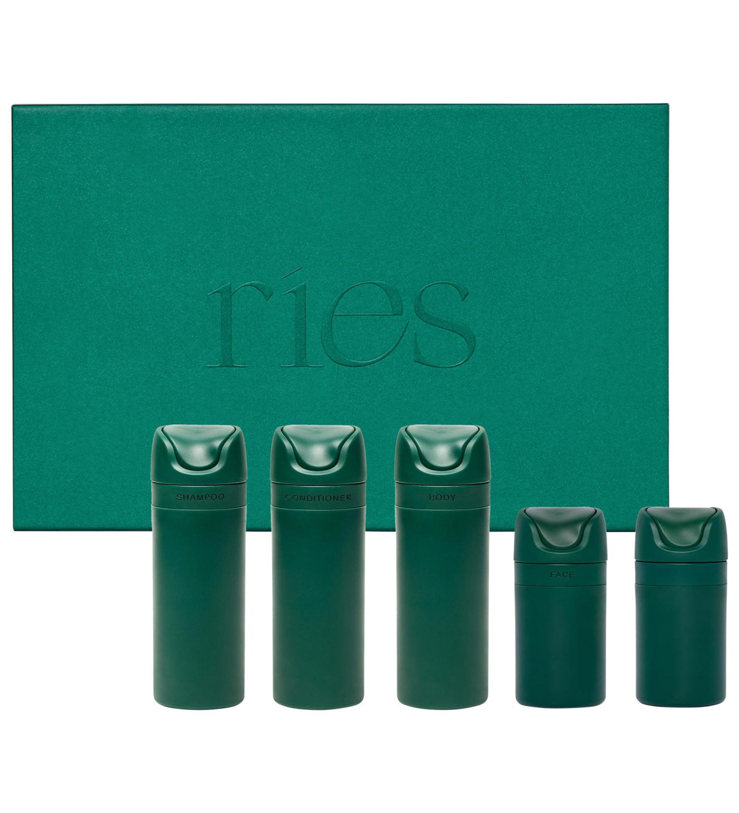 Shop RIES The Essential Refillable Travel Container Set Online - Best Price & International Shipping - Buy Online on GoSupps.com