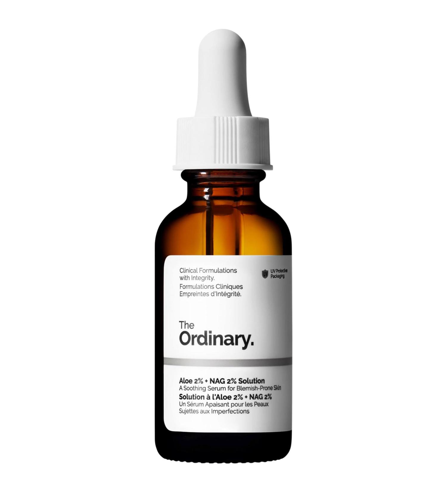 Shop The Ordinary Aloe 2% + NAG 2% Solution - 1 oz / 30 ml Online - Best Price & International Shipping - Buy Online on GoSupps.com