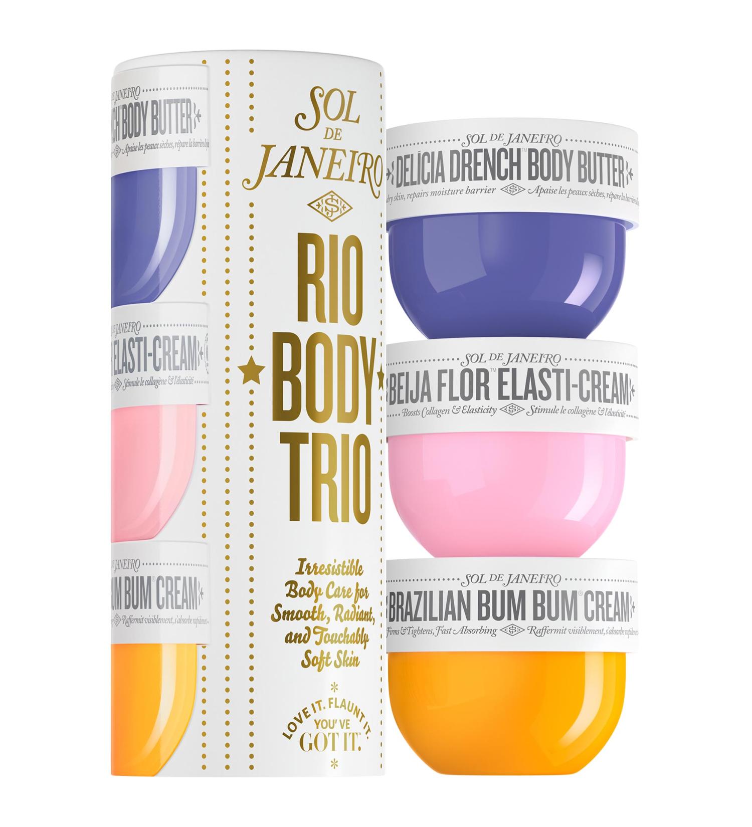 Shop Sol de Janeiro Rio Body Cream Trio Set Online - Best Price & International Shipping - Buy Online on GoSupps.com
