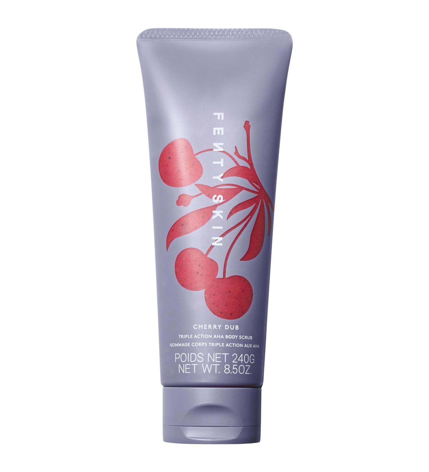 Shop Fenty Skin Cherry Dub Triple Action AHA Body Scrub - 8.5 oz / 240 mL Online - Best Price & International Shipping - Buy Online on GoSupps.com