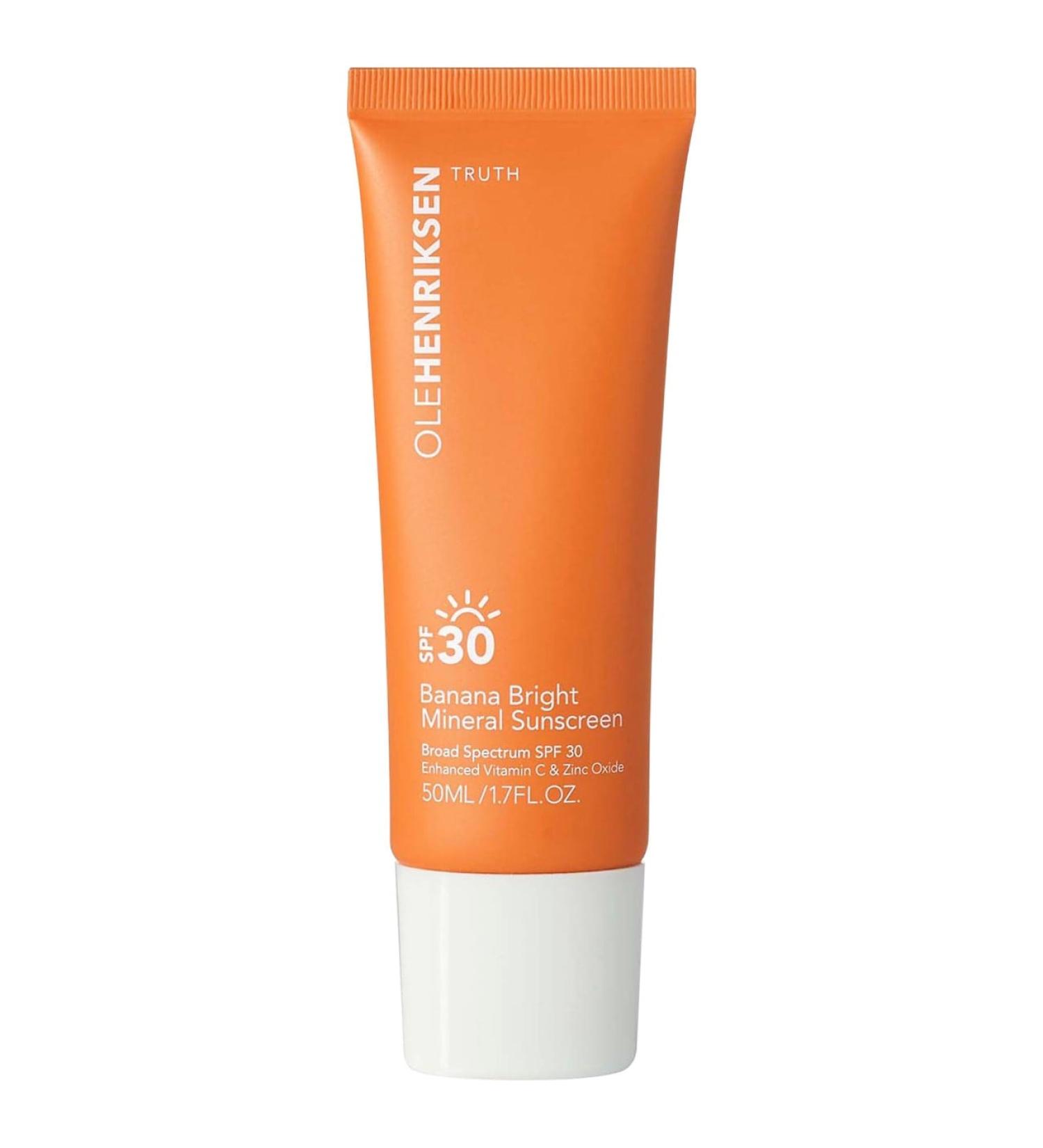 Shop OLEHENRIKSEN Banana Bright Mineral Face Sunscreen SPF 30 - 1.7 oz / 50 mL Online - Best Price & International Shipping - Buy Online on GoSupps.com