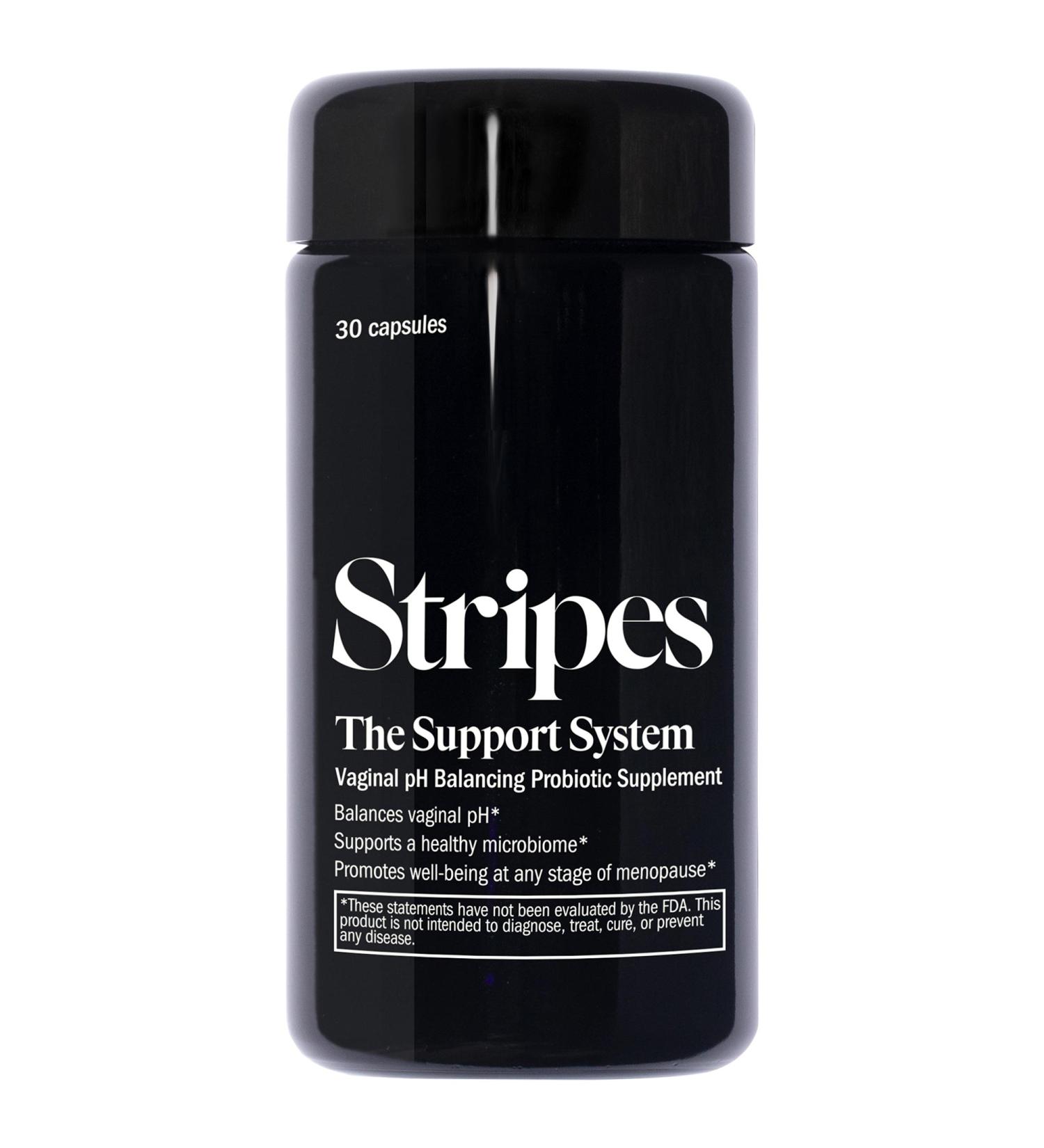 Shop Stripes Support System - Daily Vaginal Pre + Probiotic Supplement - 30 / capsules Online - Best Price & International Shipping - Buy Online on GoSupps.com