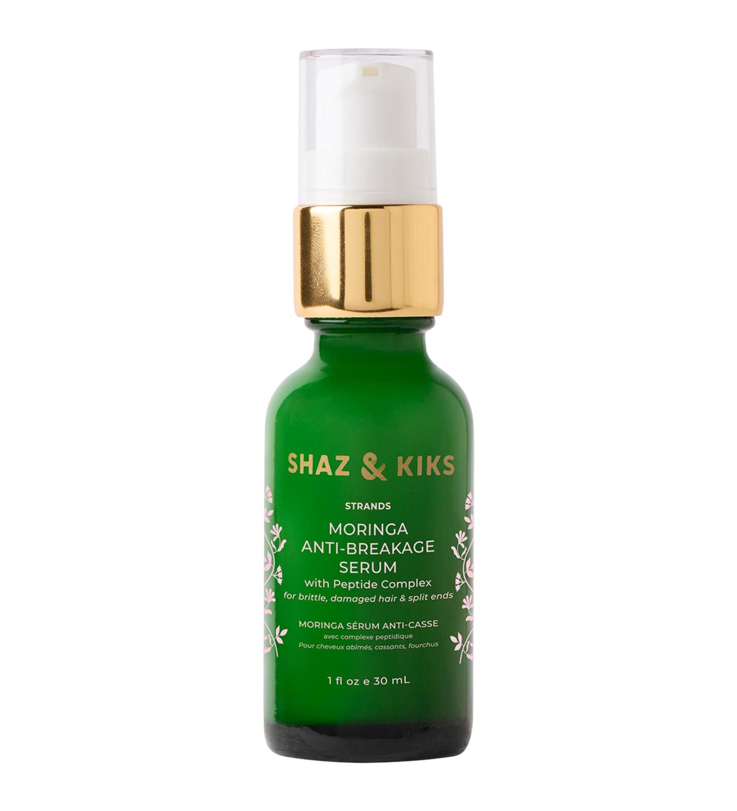 Shop SHAZ & KIKS Moringa Anti-Breakage Hair Serum with Peptide Complex - 1 oz / 30 ml Online - Best Price & International Shipping - Buy Online on GoSupps.com