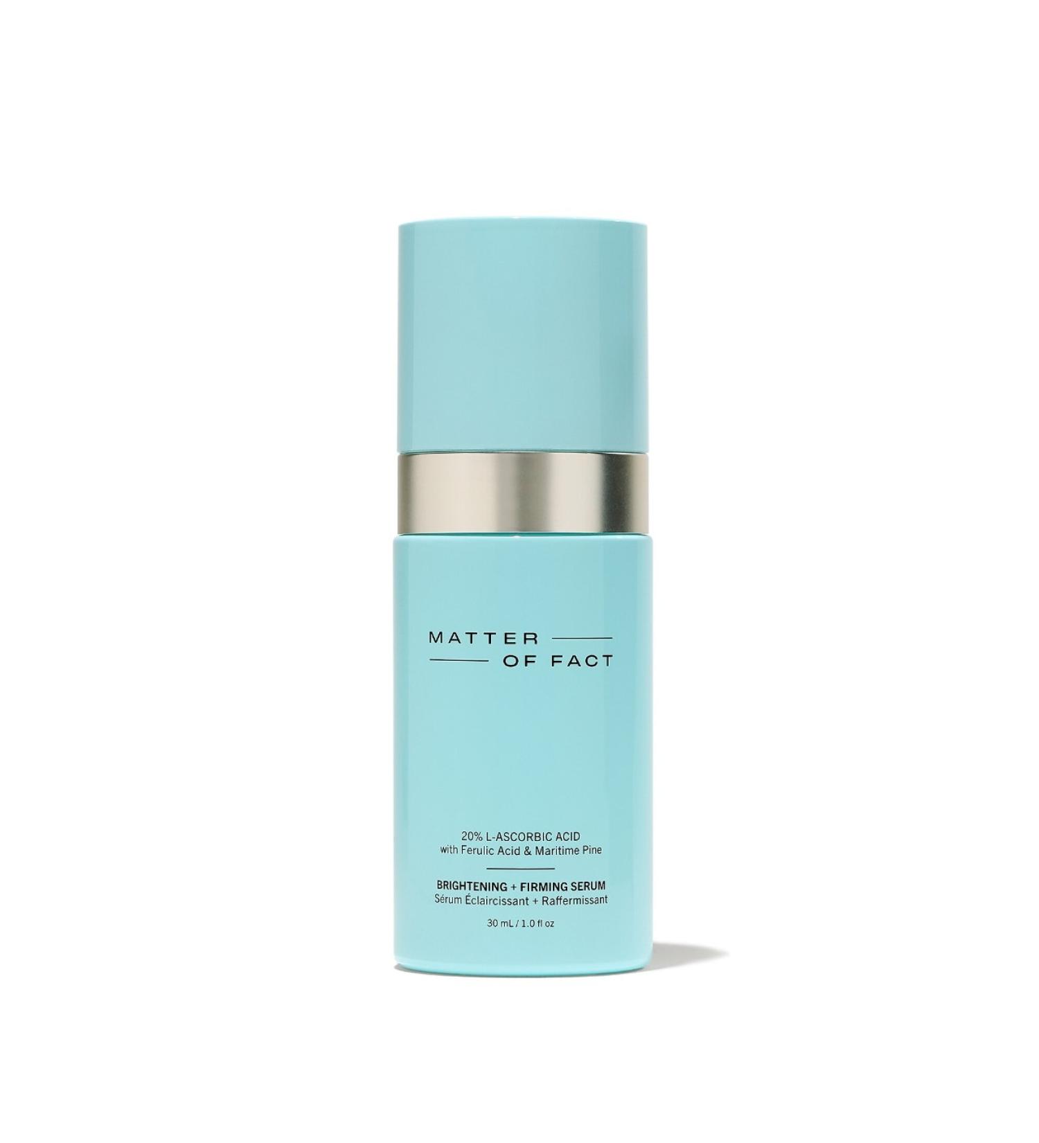 Shop MATTER OF FACT BRIGHTENING + FIRMING SERUM with 20% Vitamin C + Ferulic Acid - 1 oz / 30 ml Online - Best Price & International Shipping - Buy Online on GoSupps.com