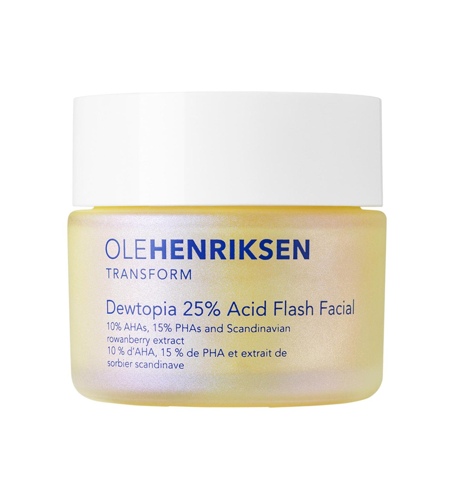 Shop OLEHENRIKSEN Dewtopia 25% AHA + PHA Flash Facial Exfoliating Face Mask - 1.69 oz / 50 mL Online - Best Price & International Shipping - Buy Online on GoSupps.com