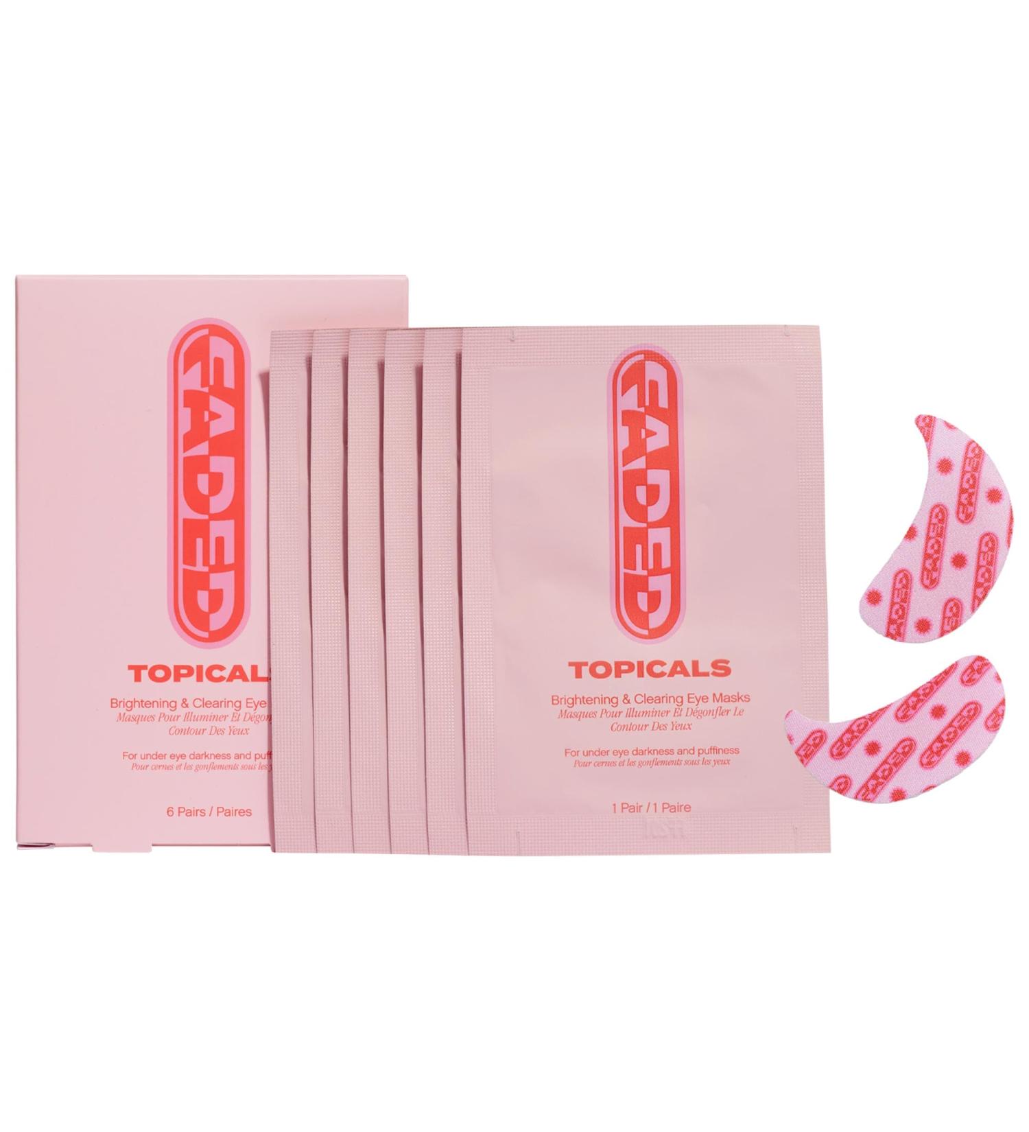 Shop Topicals Faded Under Eye Brightening & Clearing Eye Masks - 6 pairs / pack Online - Best Price & International Shipping - Buy Online on GoSupps.com