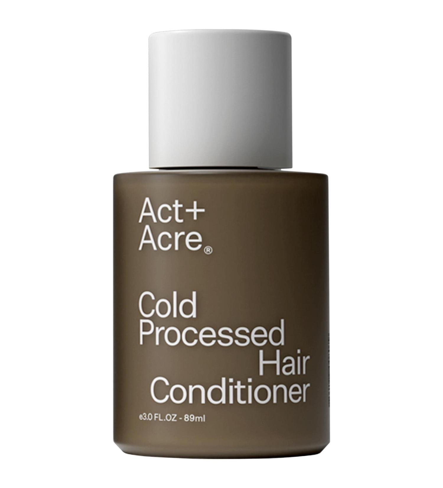 Shop Act+Acre Mini Cold Processed Hair Conditioner with 1% Vitamin B-5 - 3 oz / 89 ml Online - Best Price & International Shipping - Buy Online on GoSupps.com