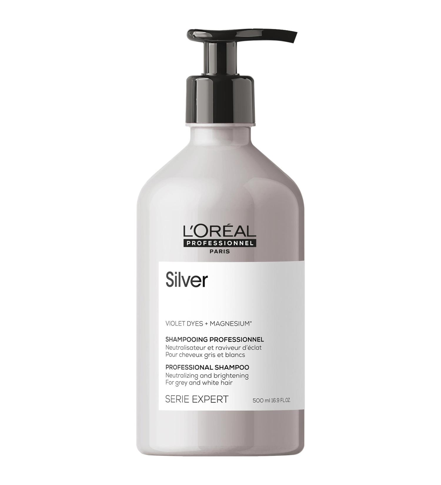 Shop L'Or al Professionnel Silver Anti-Brass Purple Shampoo - 16.9 oz / 500 ml Online - Best Price & International Shipping - Buy Online on GoSupps.com