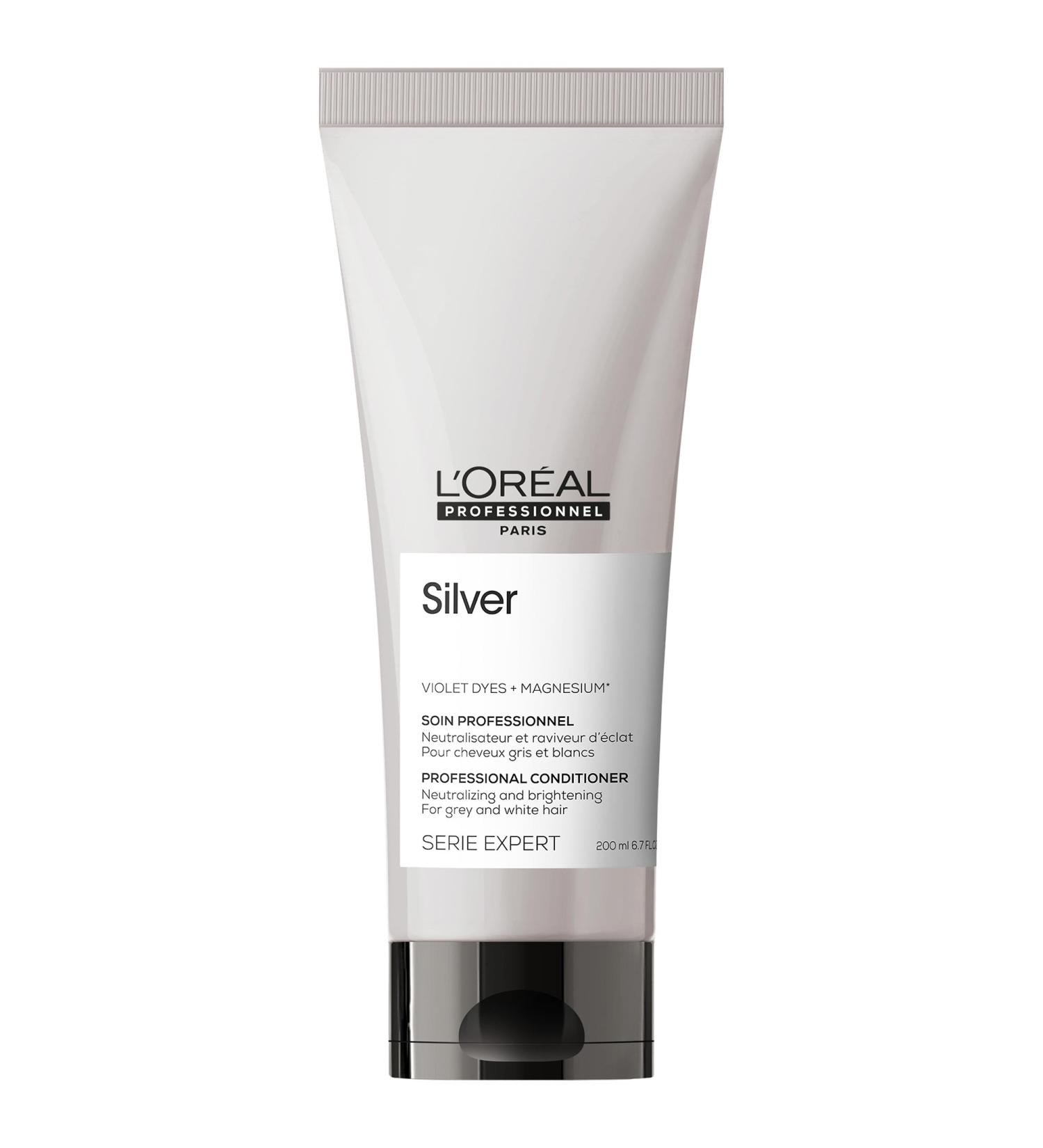 Shop L'Or al Professionnel Silver Anti-Brass Purple Conditioner - 6.8 oz / 200 ml Online - Best Price & International Shipping - Buy Online on GoSupps.com