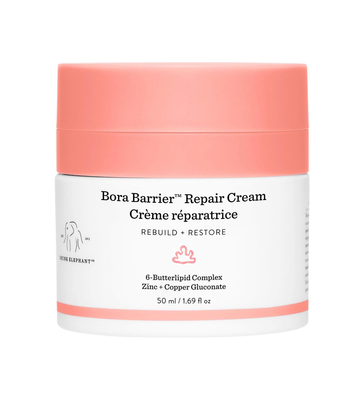 Shop Drunk Elephant Bora Barrier Rich Repair Cream with 6-Butterlipid Complex - 1.69 oz / 50 mL Online - Best Price & International Shipping - Buy Online on GoSupps.com