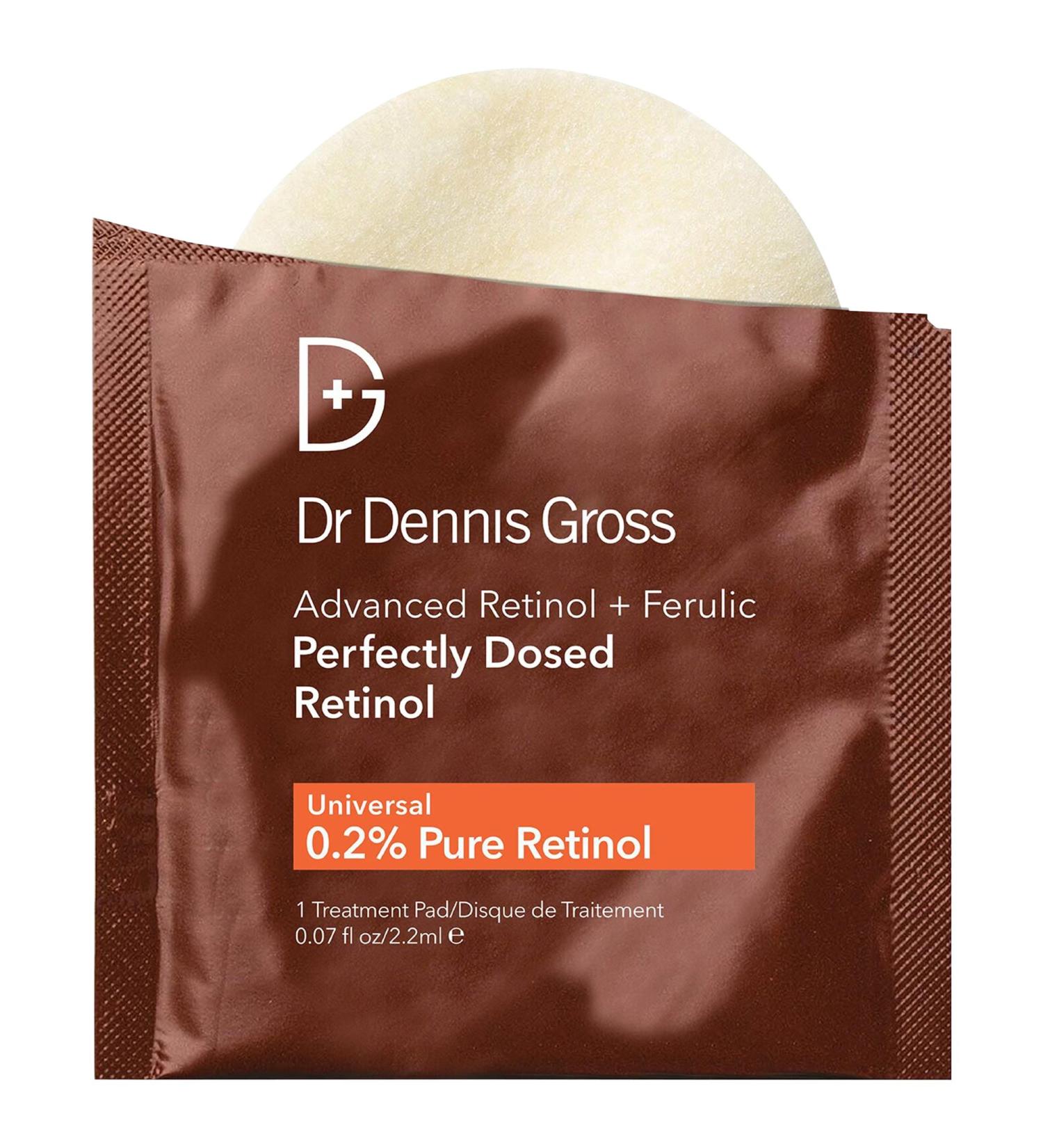 Shop Dr. Dennis Gross Skincare Advanced Retinol + Ferulic Perfectly Dosed Retinol Universal 0.2%						 - 8 Treatments / Pack Online - Best Price & International Shipping - Buy Online on GoSupps.com