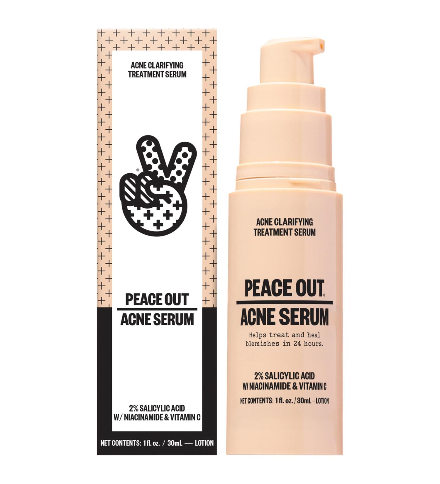 Shop Peace Out Salicylic Acid Acne Treatment Serum - 1 oz / 30 ml Online - Best Price & International Shipping - Buy Online on GoSupps.com
