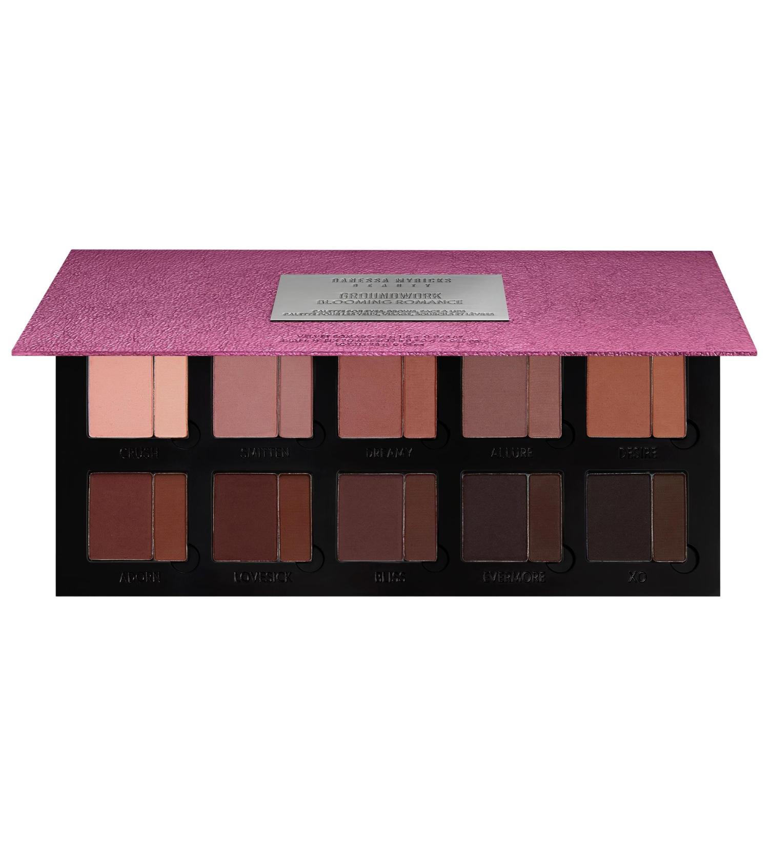 Shop Danessa Myricks Beauty Groundwork: Blooming Romance - Palette For Eyes Brows Face & Lips Online - Best Price & International Shipping - Buy Online on GoSupps.com