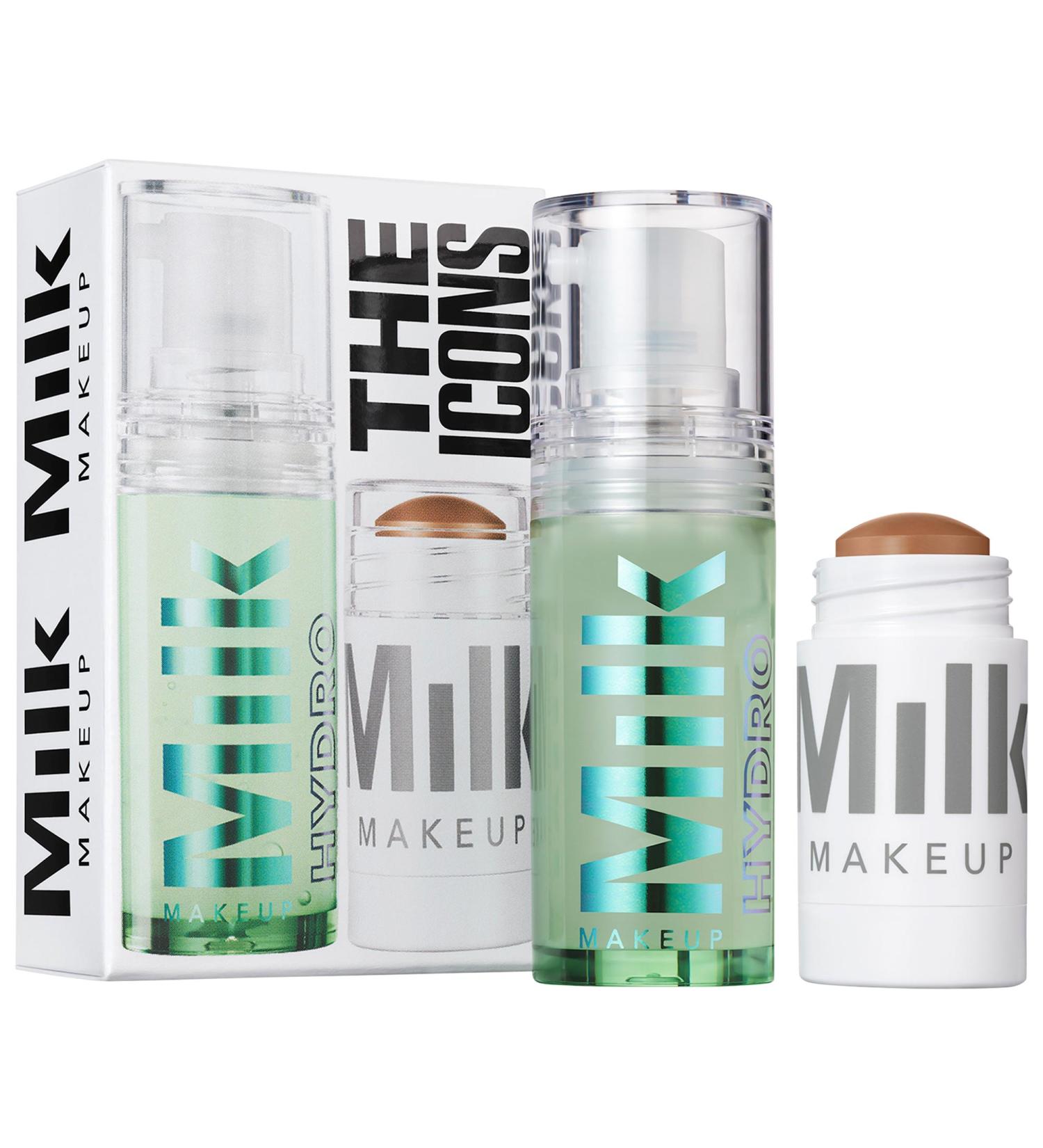 Shop MILK MAKEUP The Icons Set: Hydrating Primer + Cream Bronzer - Standard size Online - Best Price & International Shipping - Buy Online on GoSupps.com