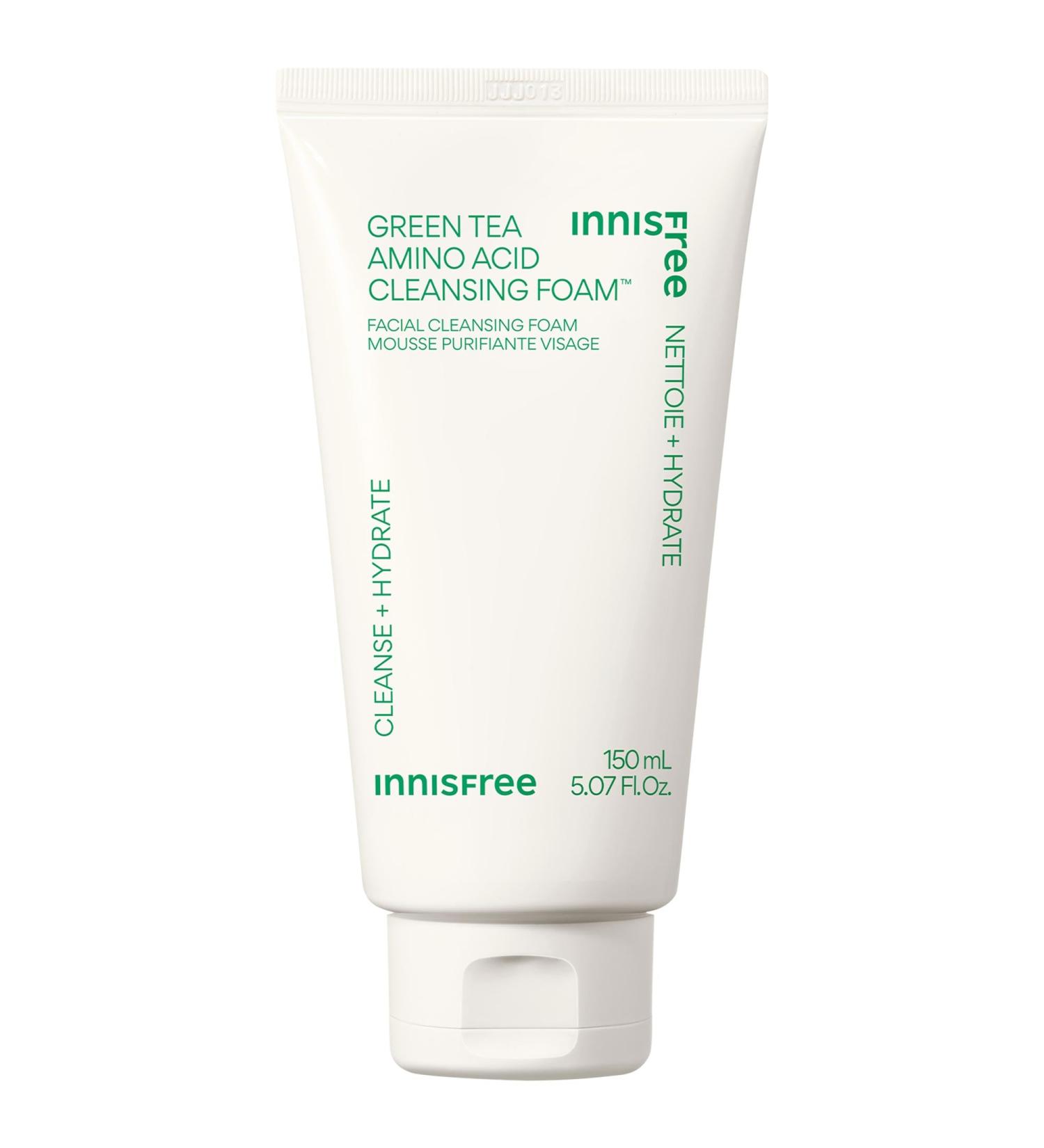 Shop innisfree Sulfate-Free Green Tea Amino Acid Cleansing Foam - 5.07 oz / 150 ml Online - Best Price & International Shipping - Buy Online on GoSupps.com