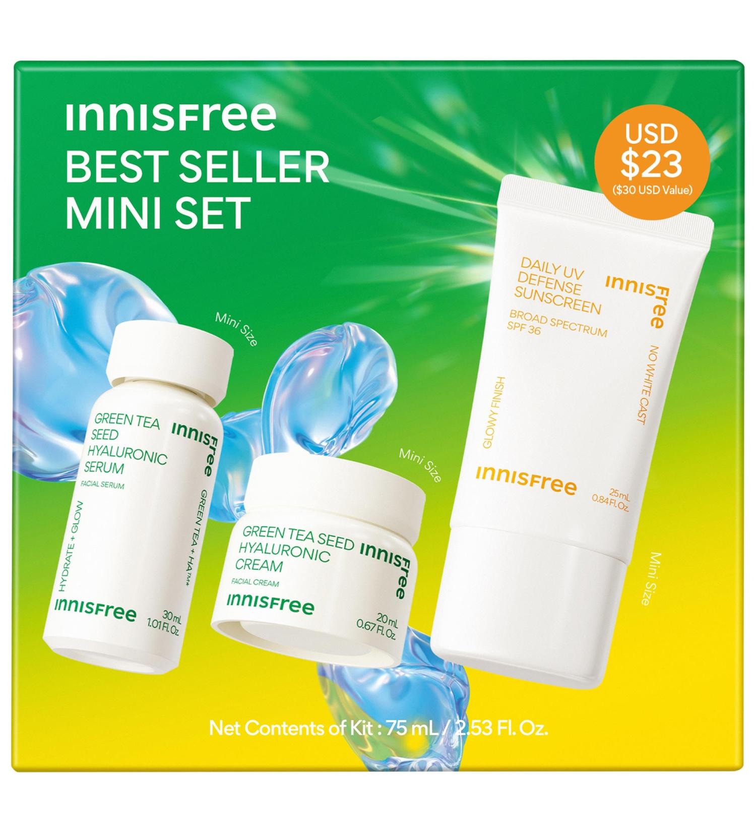 Shop innisfree Hydrate + Protect Bestseller Minis Set Online - Best Price & International Shipping - Buy Online on GoSupps.com