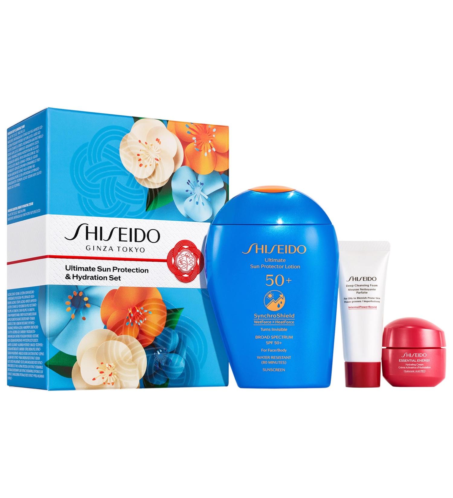 Shop Shiseido Ultimate Sun Protection & Hydration Set Online - Best Price & International Shipping - Buy Online on GoSupps.com