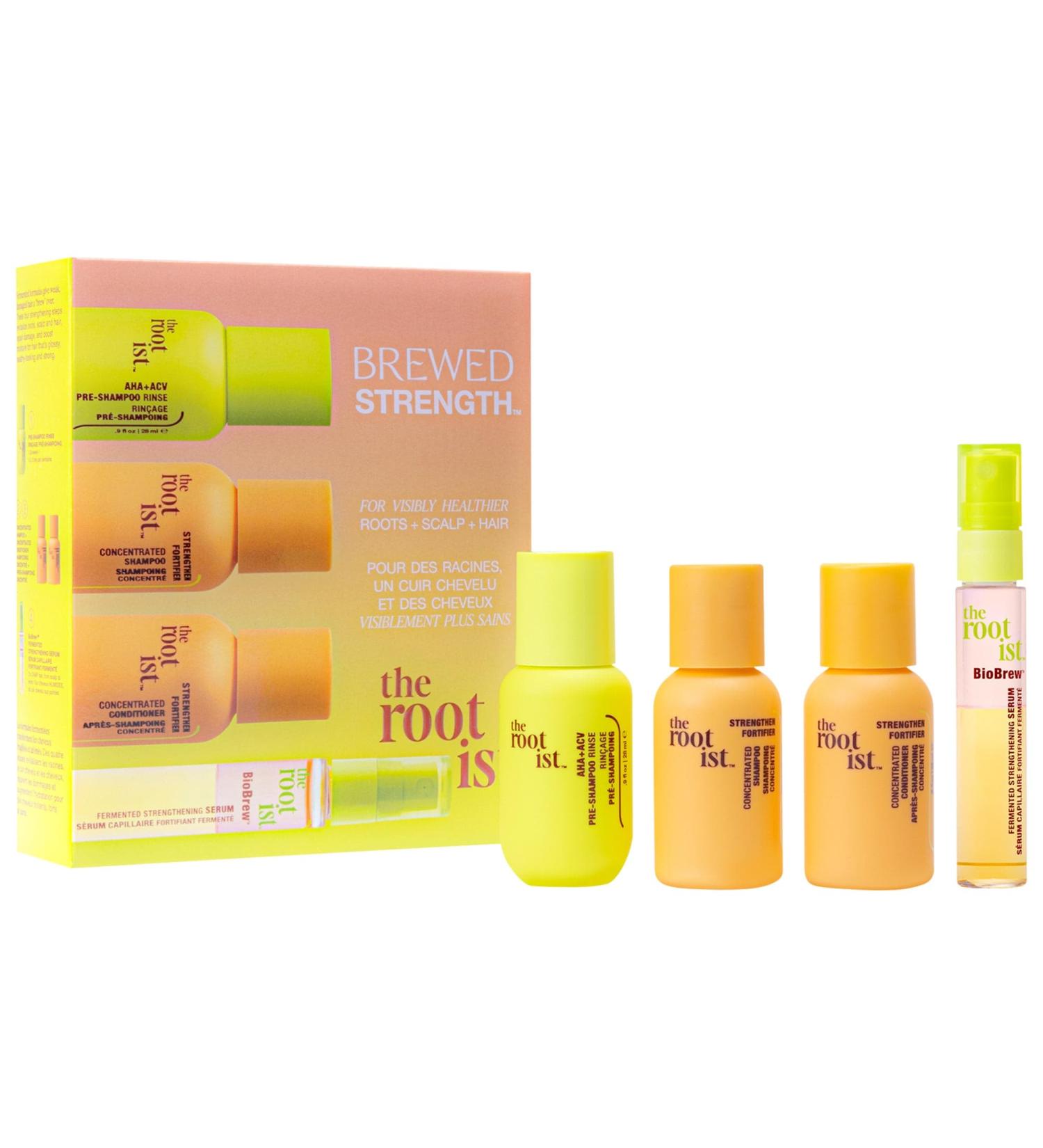 Shop The Rootist Brewed Strength Mini Starter Set for Roots. Scalp & Hair Online - Best Price & International Shipping - Buy Online on GoSupps.com