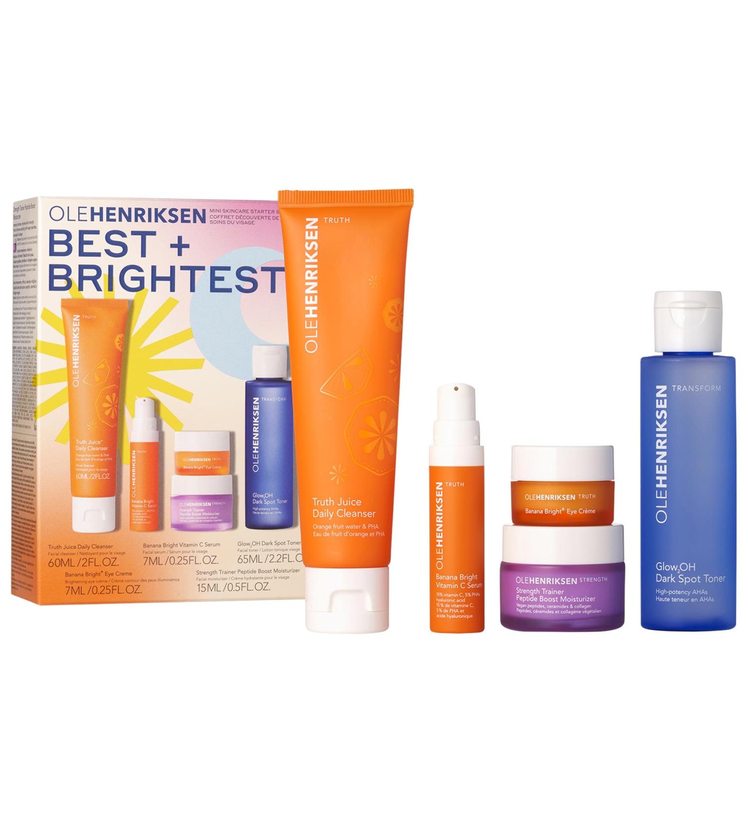 Shop OLEHENRIKSEN Best + Brightest Mini Skincare Starter Set Online - Best Price & International Shipping - Buy Online on GoSupps.com