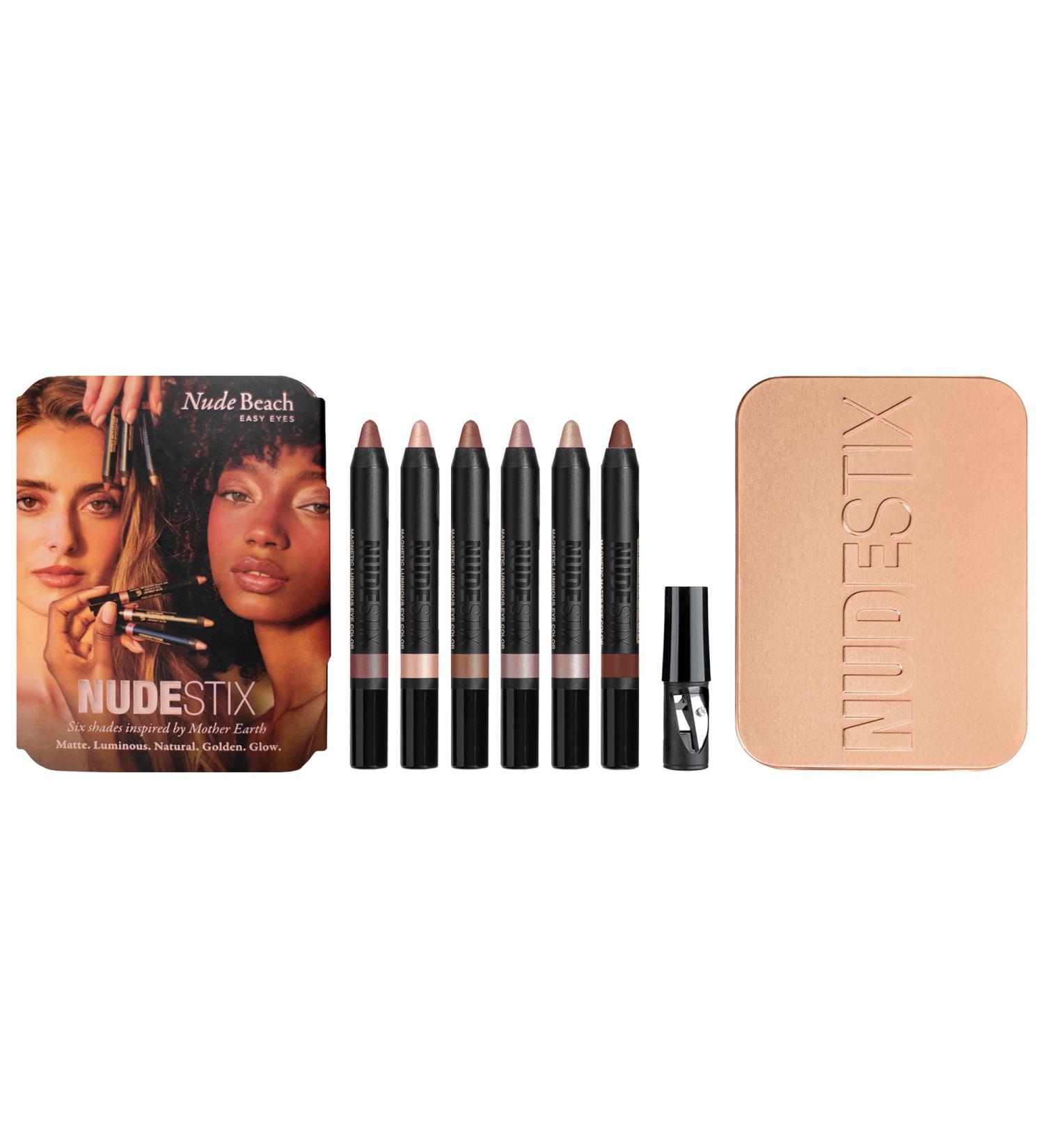 Shop NUDESTIX Nude Beach Eye Pencil Palette Online - Best Price & International Shipping - Buy Online on GoSupps.com