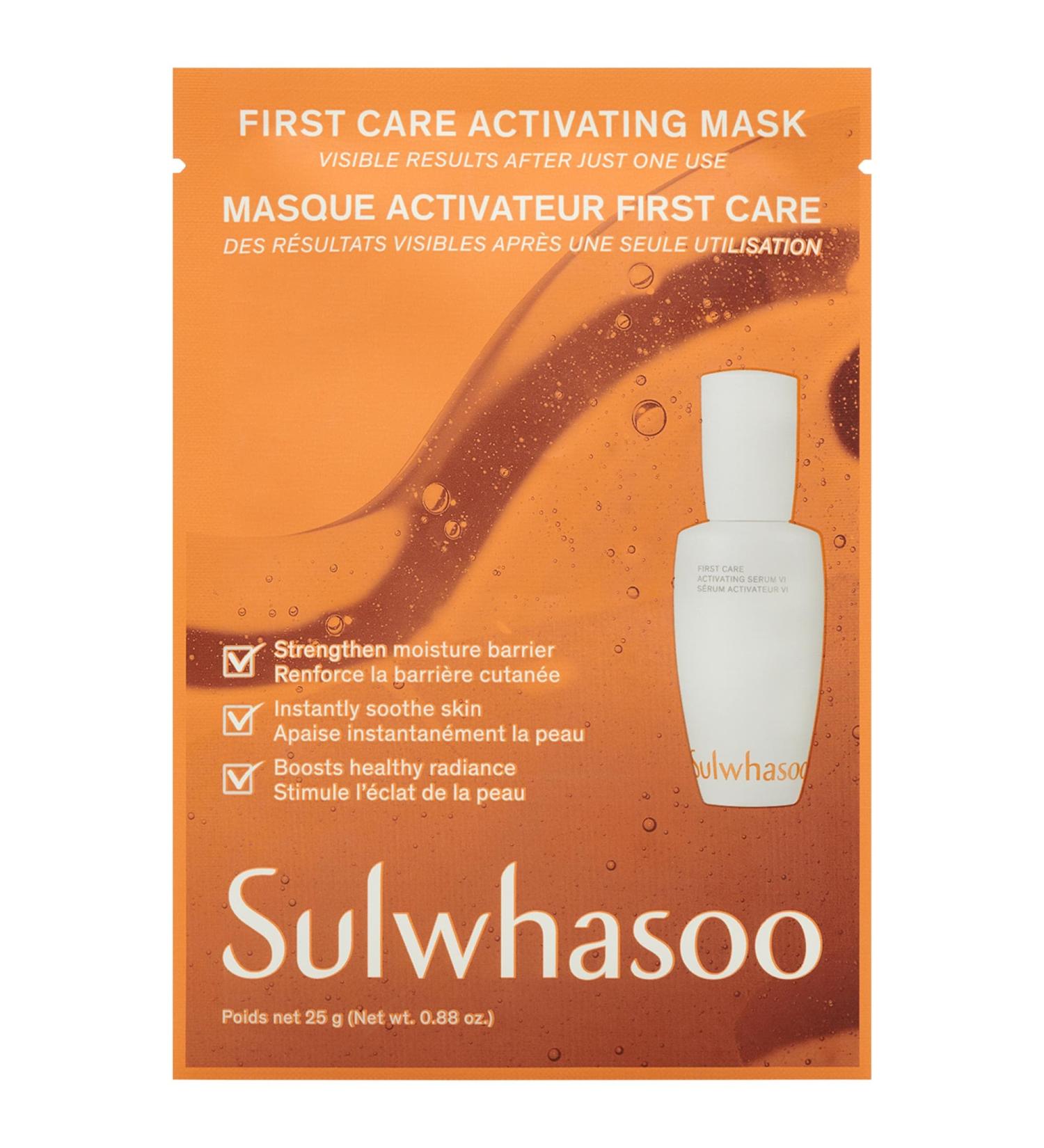 Shop Sulwhasoo First Care Activating Single Sheet Mask - 1 mask Online - Best Price & International Shipping - Buy Online on GoSupps.com
