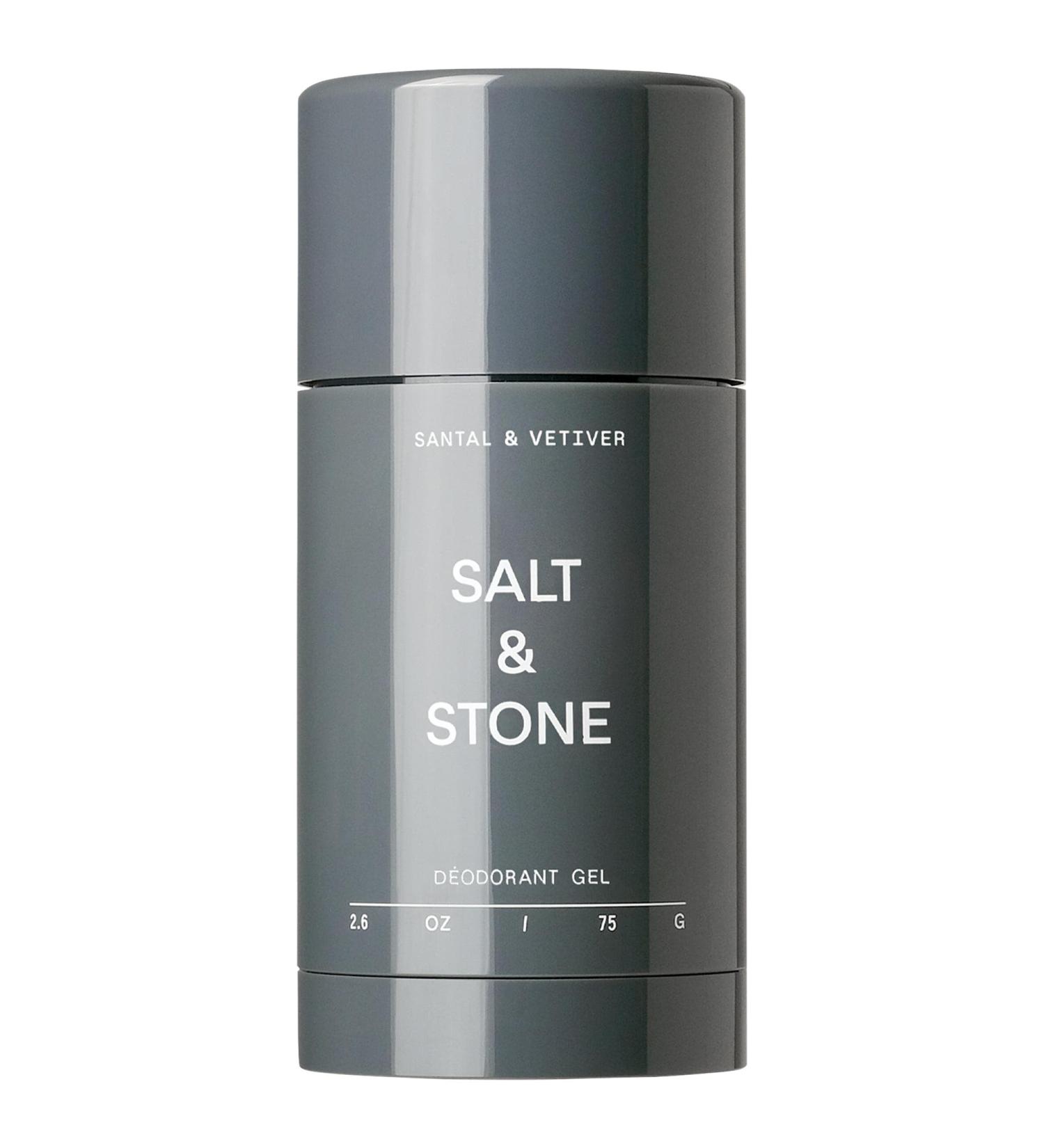Shop Salt & Stone Santal & Vetiver Aluminum-Free Clear Gel Deodorant for Sensitive Skin - 2.6 oz Online - Best Price & International Shipping - Buy Online on GoSupps.com