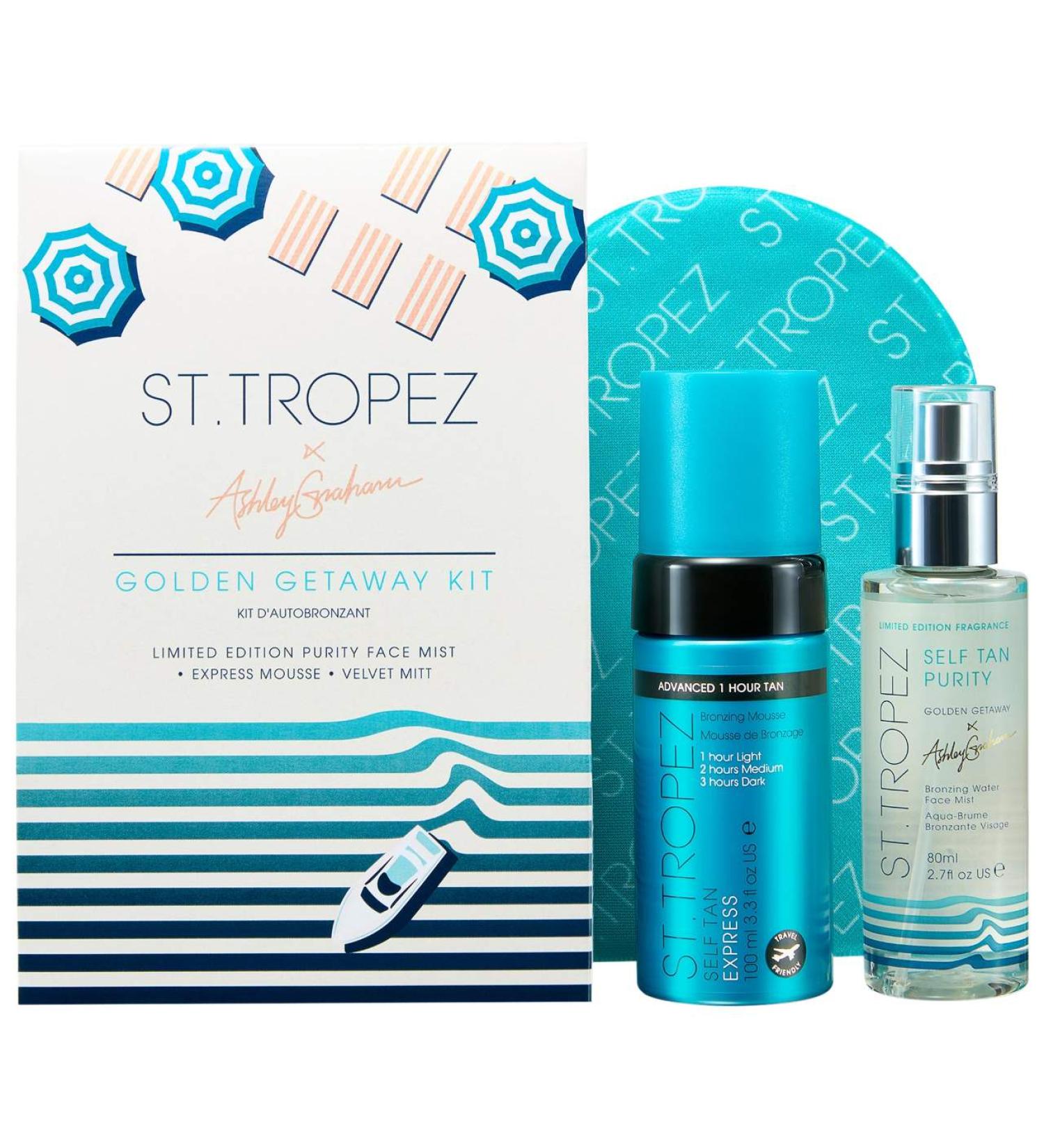 Shop St. Tropez Self Tan Golden Getaway Kit Online - Best Price & International Shipping - Buy Online on GoSupps.com