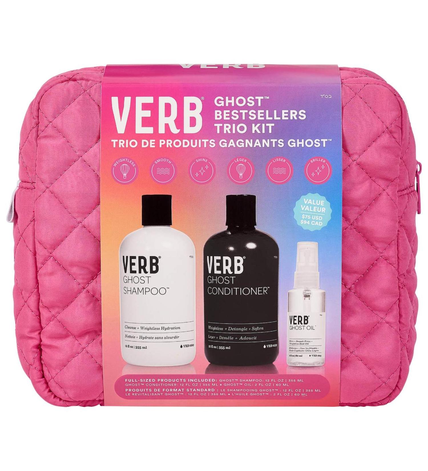 Shop Verb Ghost Bestsellers Trio Hair Kit Online - Best Price & International Shipping - Buy Online on GoSupps.com