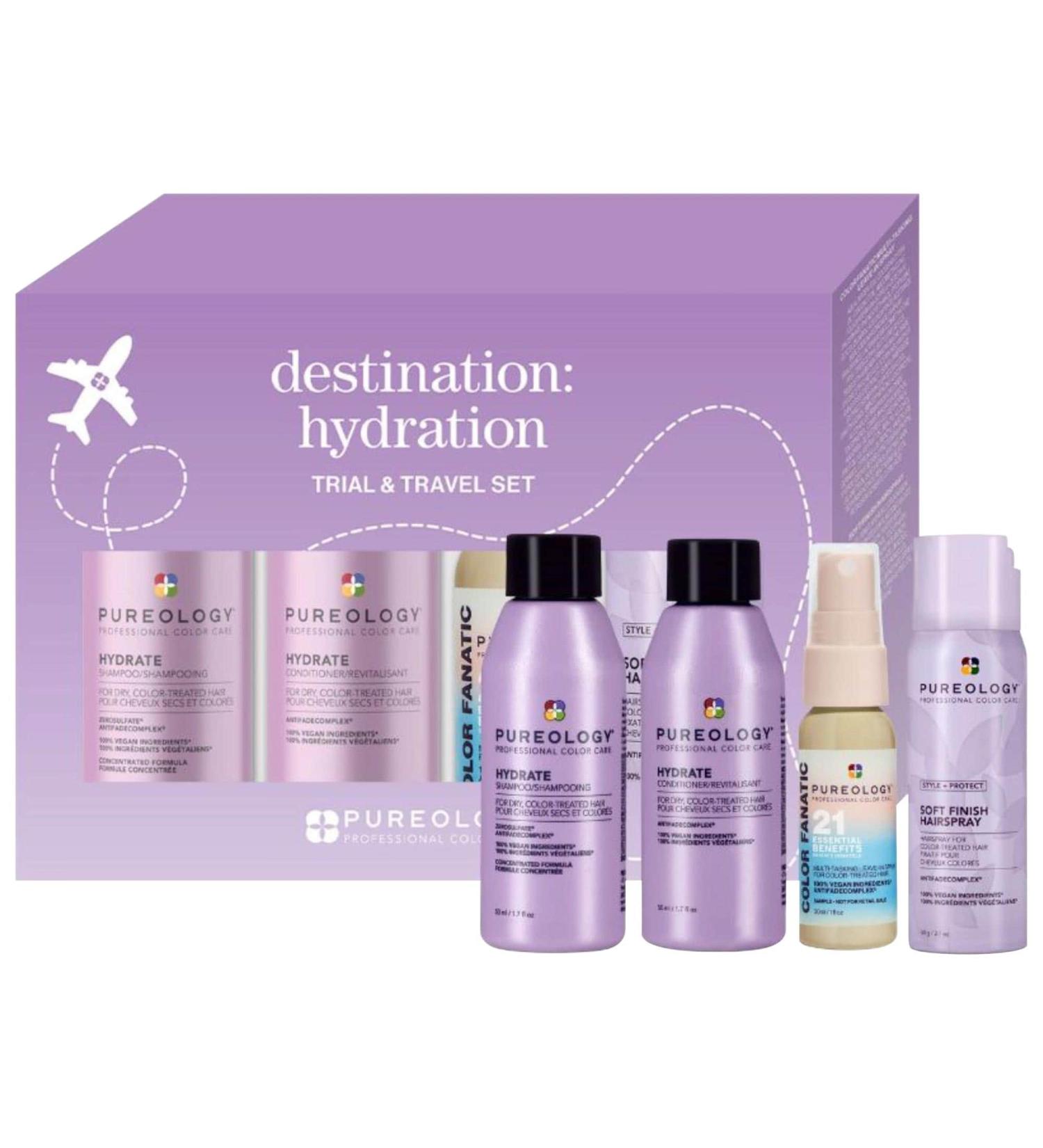 Shop Pureology Mini On-The-Go Hydrate Hair Kit Online - Best Price & International Shipping - Buy Online on GoSupps.com
