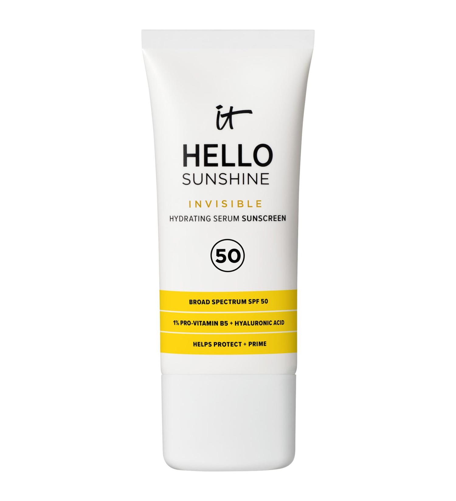 Shop IT Cosmetics Hello Sunshine Invisible Sunscreen For Face SPF 50 - 1.7 oz / 50 mL Online - Best Price & International Shipping - Buy Online on GoSupps.com