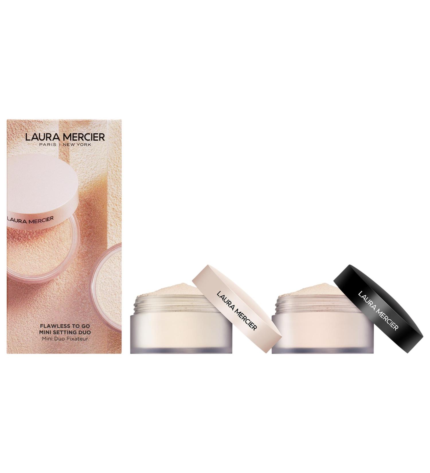 Shop Laura Mercier Flawless To Go Mini Setting Powder Duo - Standard size Online - Best Price & International Shipping - Buy Online on GoSupps.com