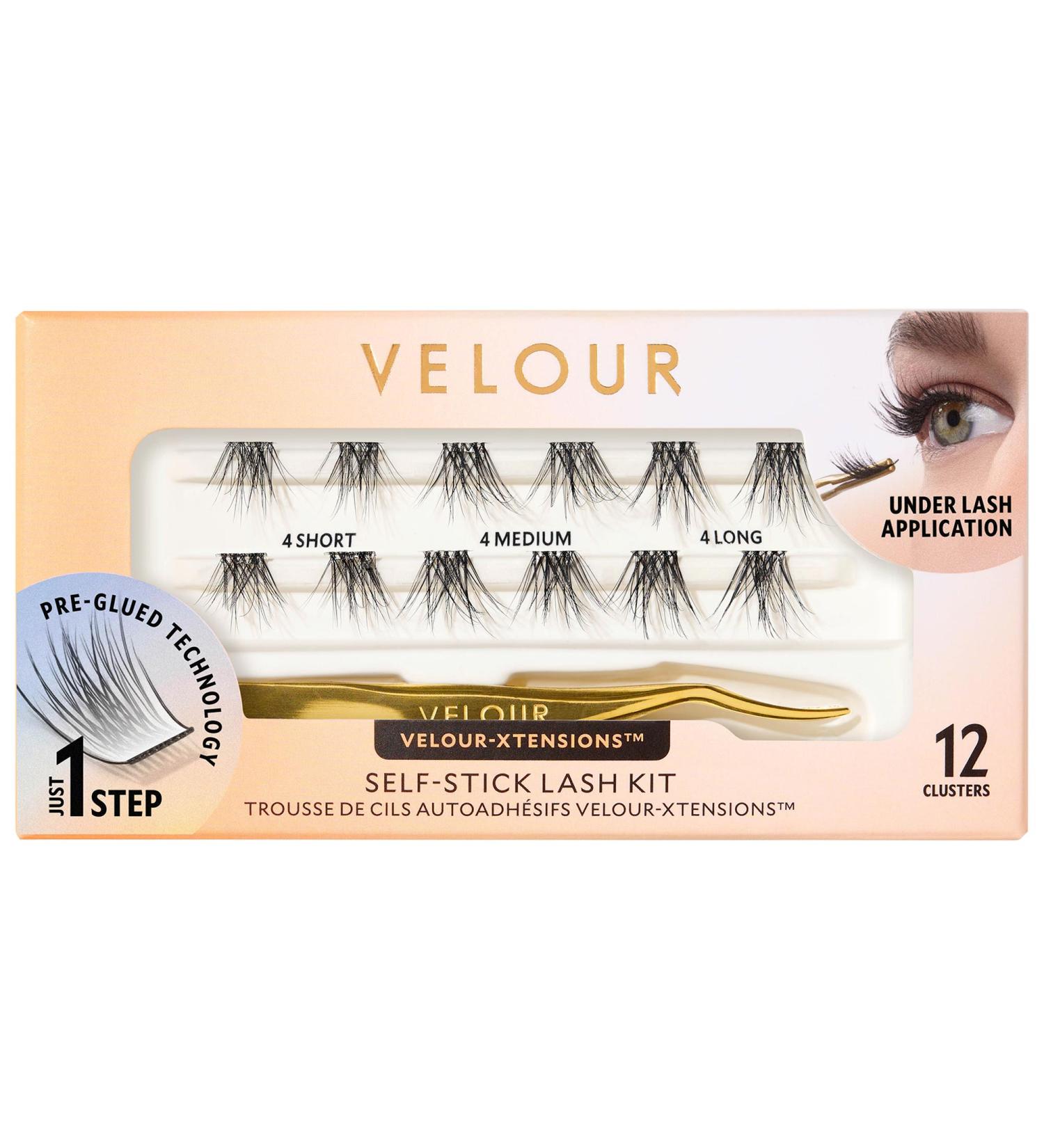 Shop Velour Lashes Velour-Xtensions Self-Stick Lash Kit - Standard size Online - Best Price & International Shipping - Buy Online on GoSupps.com