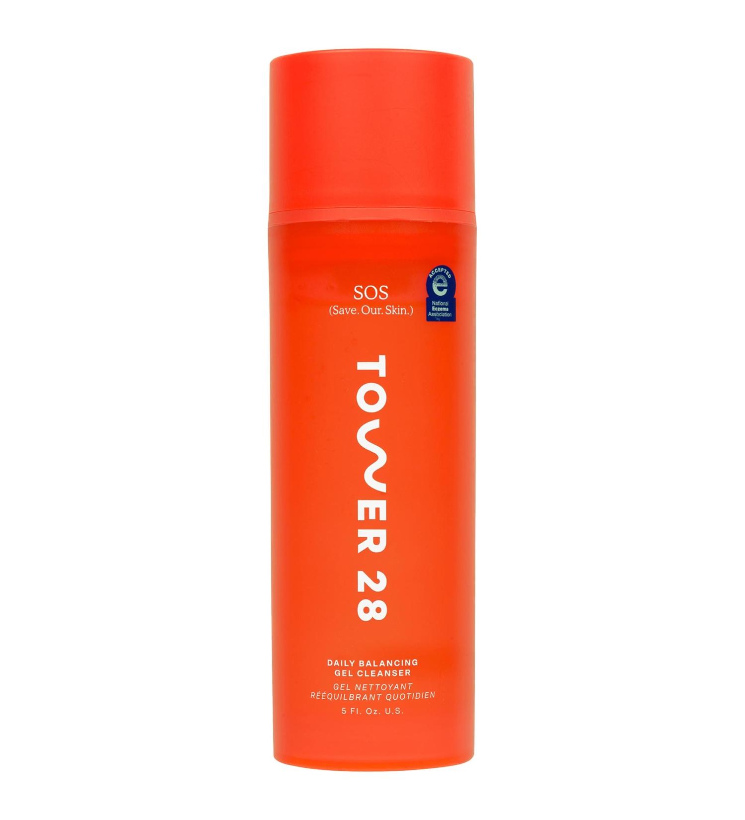 Shop Tower 28 Beauty SOS Gentle Hydrating Gel Cleanser + Makeup Remover - 5 fl oz. / 148 ml Online - Best Price & International Shipping - Buy Online on GoSupps.com