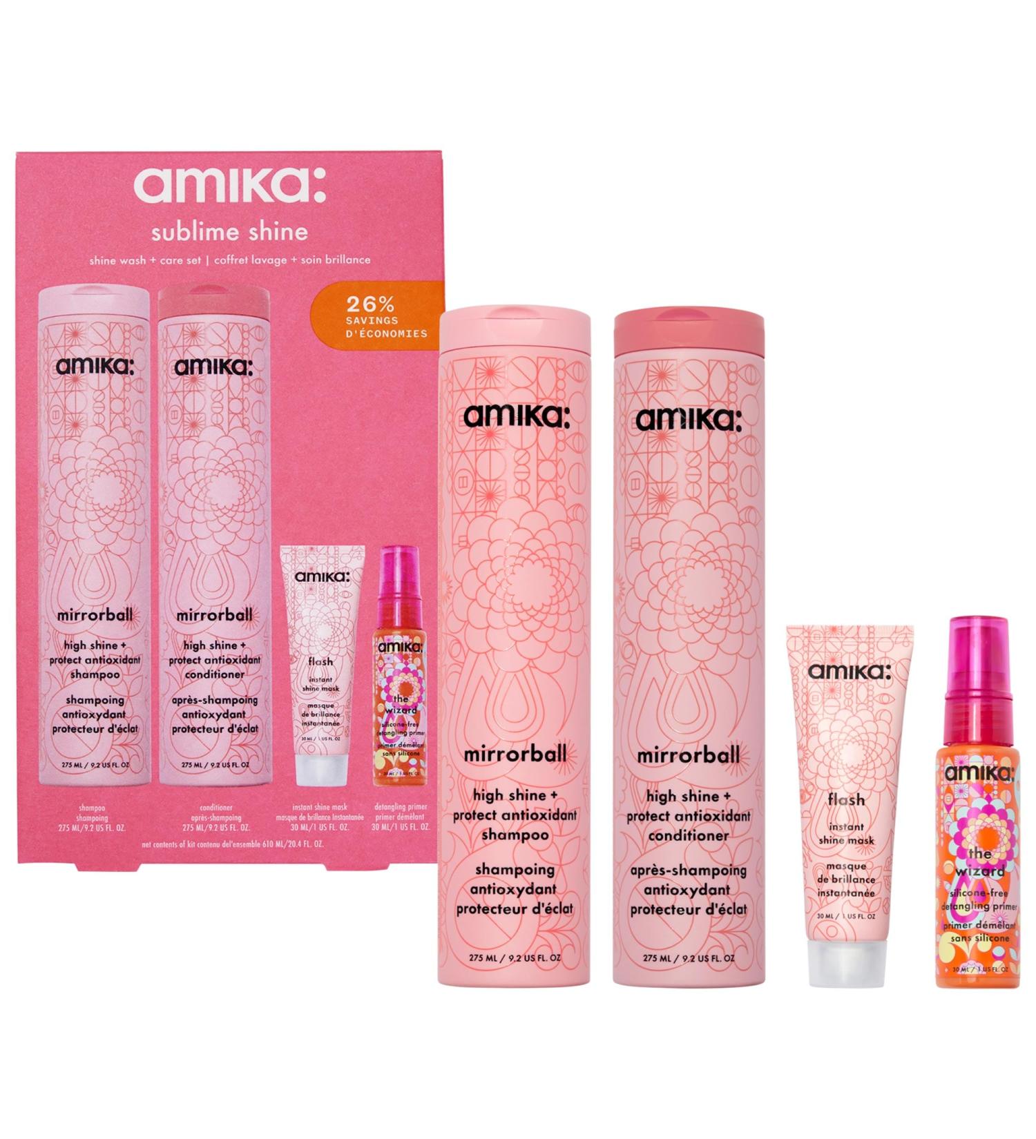 Shop amika Sublime Shine Wash + Care Hair Set Online - Best Price & International Shipping - Buy Online on GoSupps.com