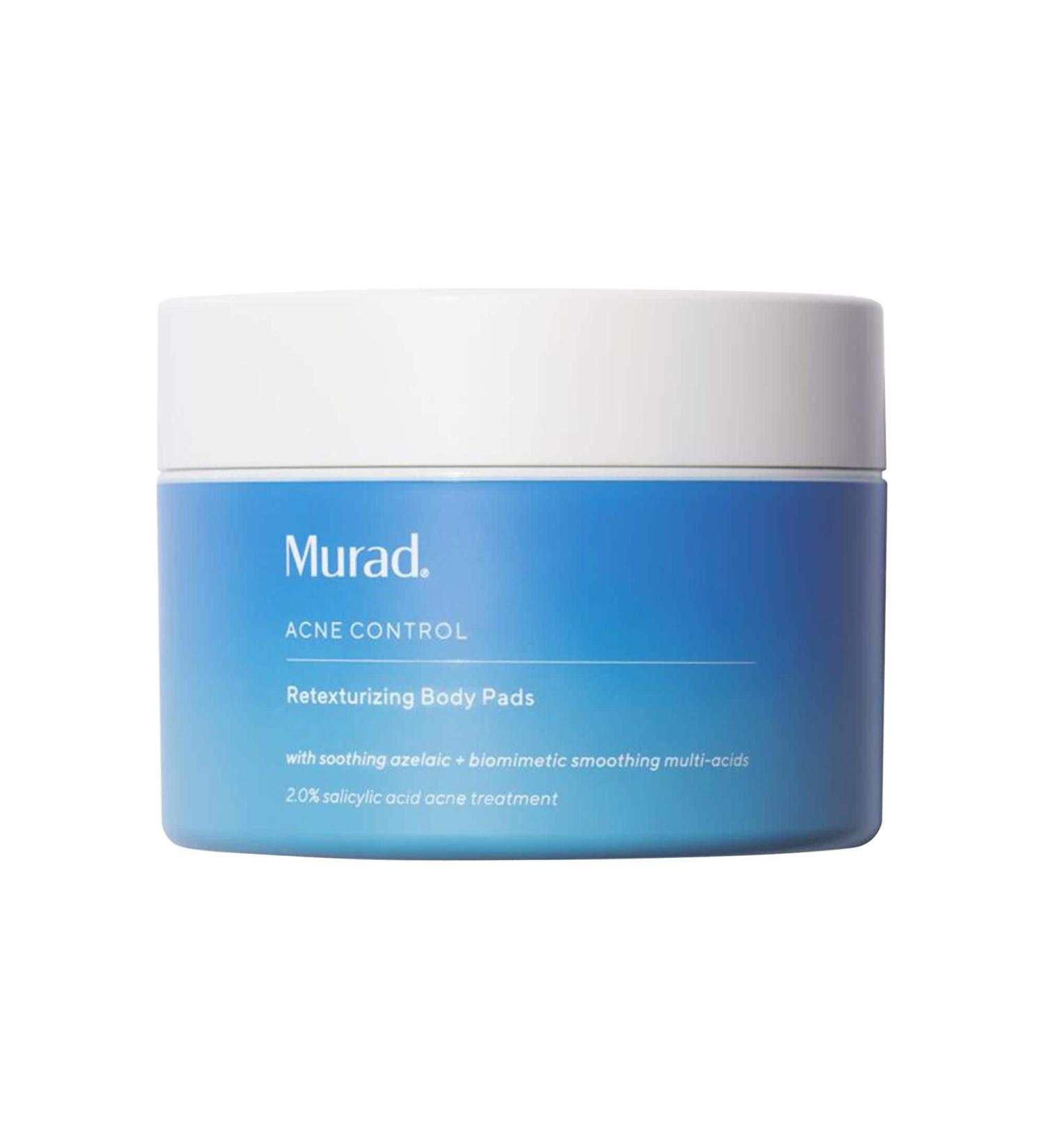 Shop Murad Retexturizing Body Pads with Salicylic Acid - 45 pads / pack Online - Best Price & International Shipping - Buy Online on GoSupps.com