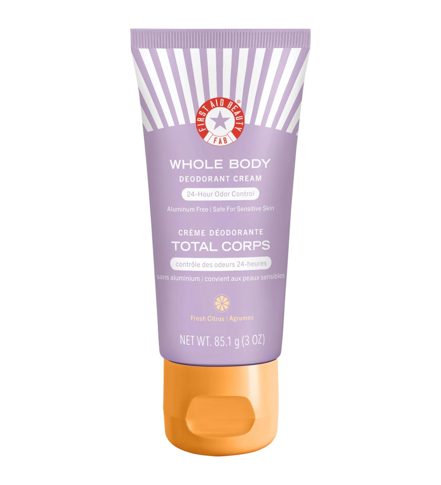 Shop First Aid Beauty Whole Body Deodorant Cream - 3 oz / 85 mL Online - Best Price & International Shipping - Buy Online on GoSupps.com